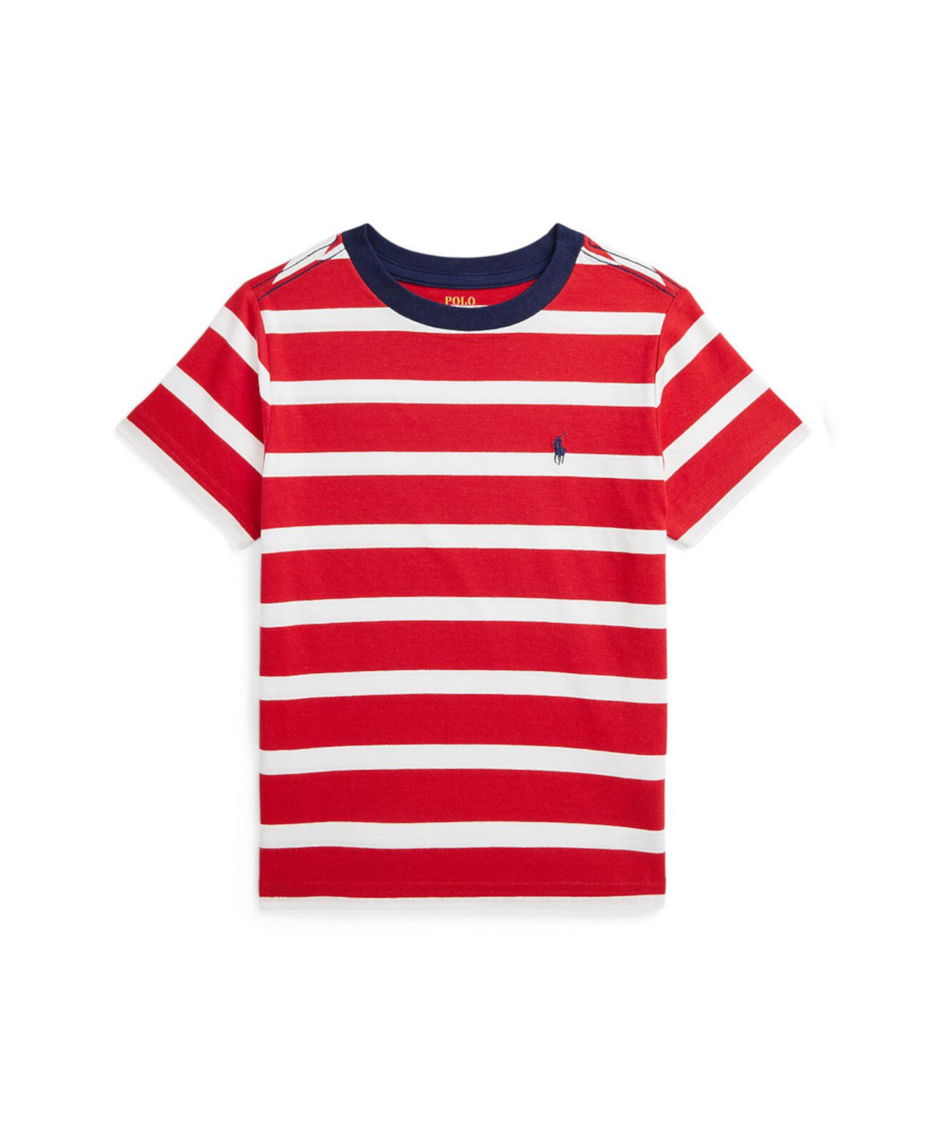 Детская Футболка Polo Ralph Lauren Toddler and Little Boys Striped Cotton Jersey Ringer Tee Polo Ralph Lauren