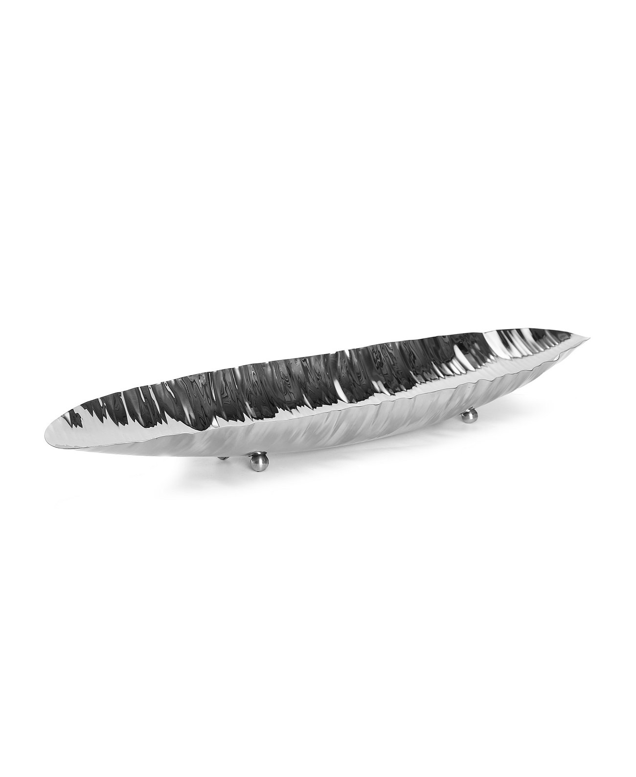 Stainless Steel Boat Dish, 20.5" L Classic Touch