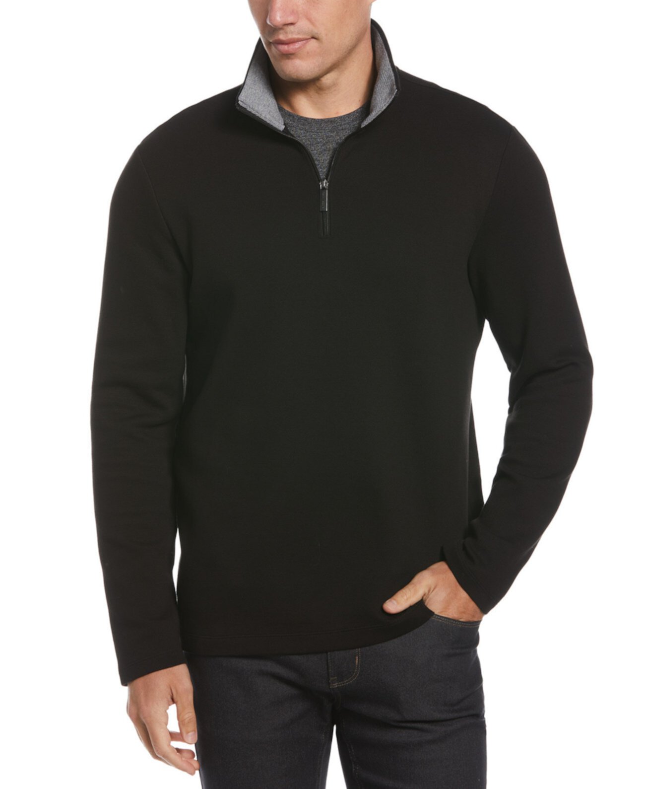 Мужской Свитер Perry Ellis Neo Quarter-Zip Perry Ellis