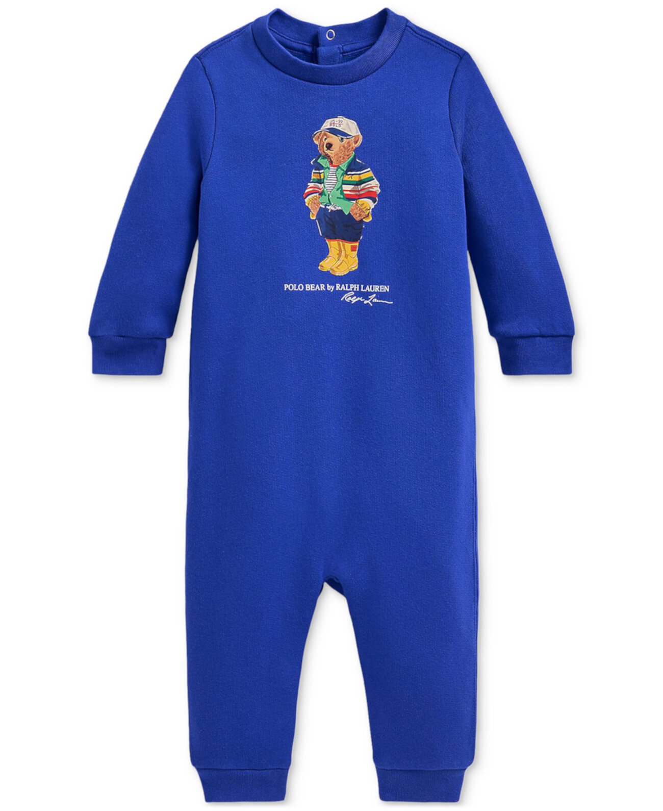 Детский Ромпер Polo Ralph Lauren Baby Fleece Polo Bear Coverall Polo Ralph Lauren