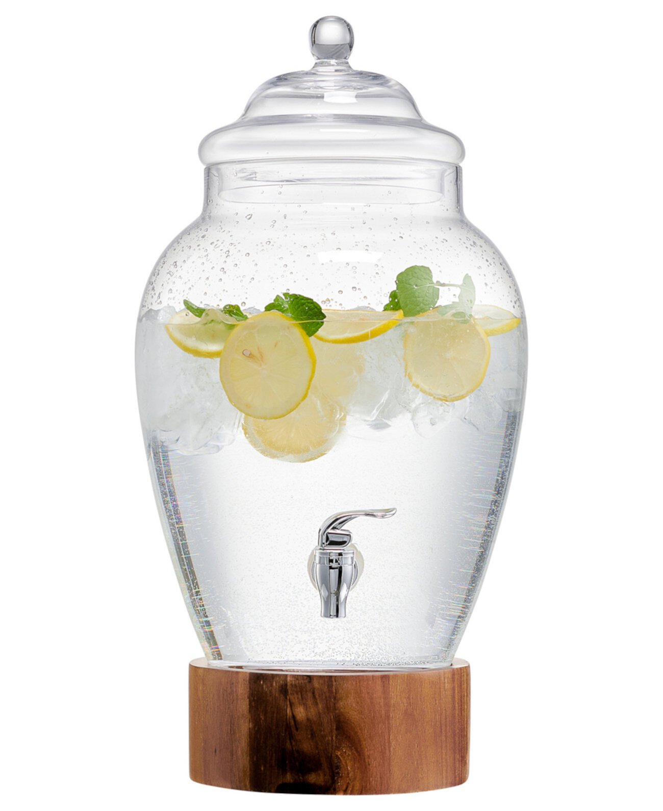 Madera Glass Beverage Dispenser American Atelier