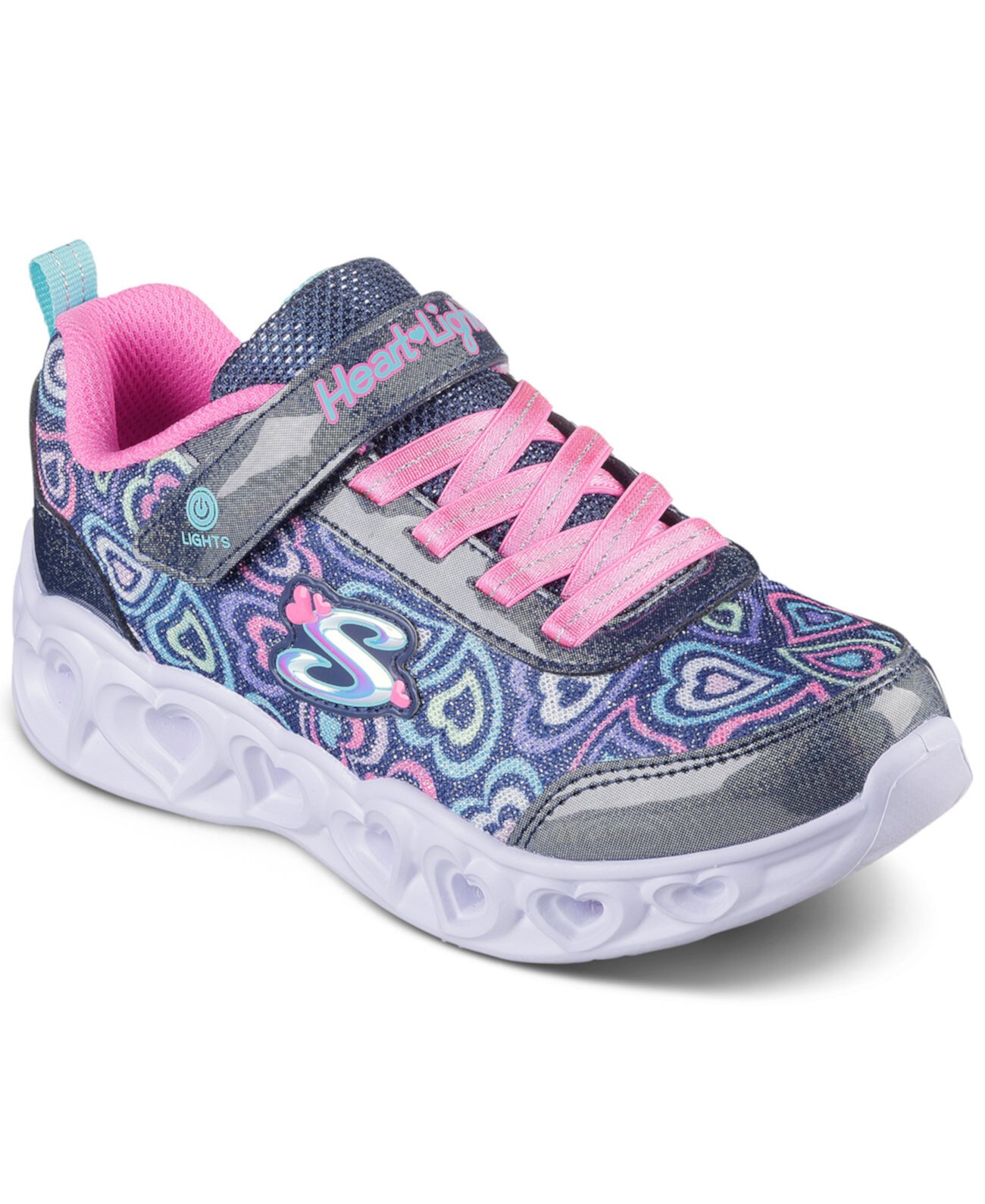 Детские Кроссовки SKECHERS Heart Lights - Boogie Love SKECHERS