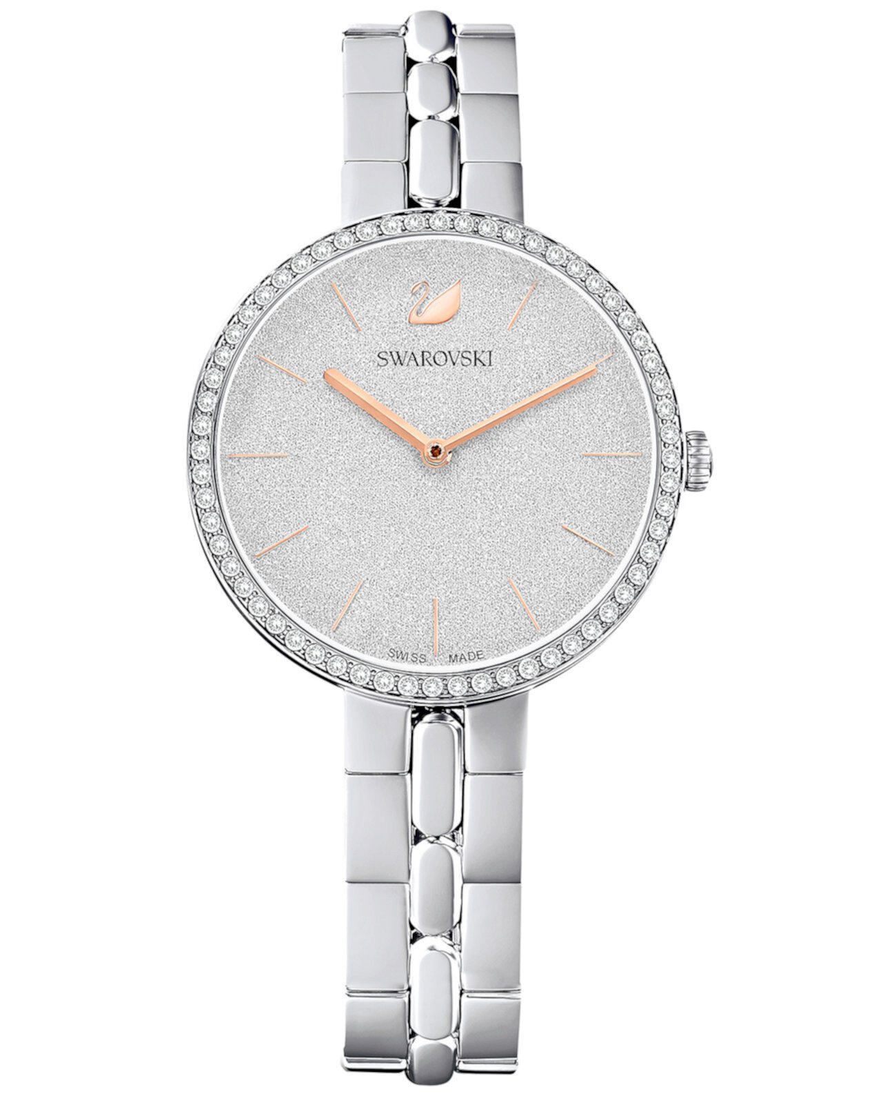 Механические часы Swarovski Women's Swiss Cosmopolitan Stainless Steel Bracelet Watch 32mm Swarovski