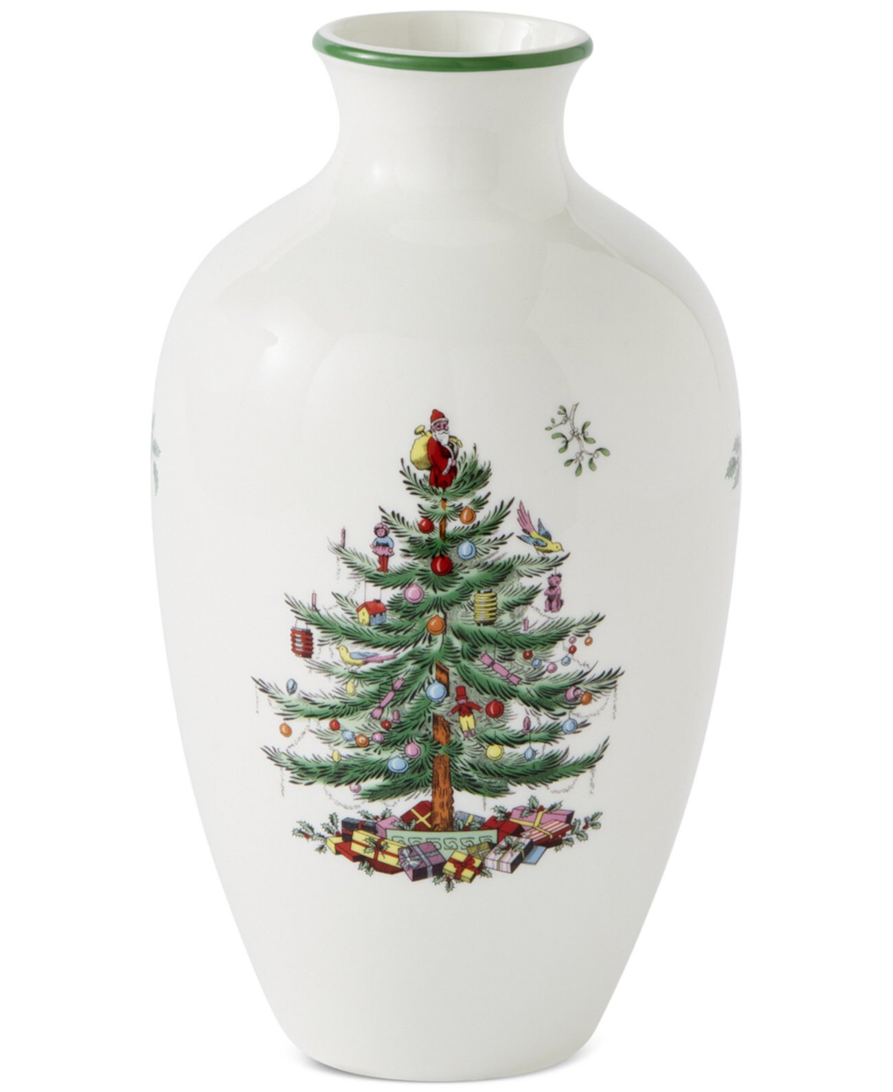 Christmas Tree Posy Vase, 10" Spode