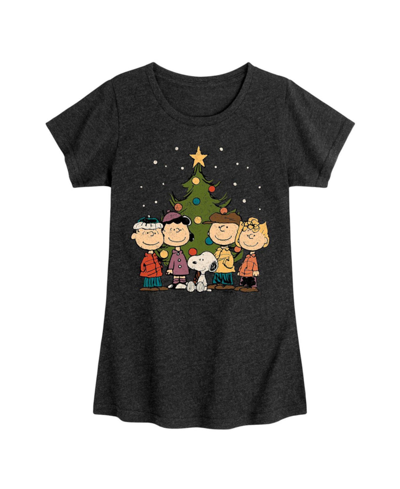 Детская Футболка Peanuts Big Girls Snoopy Holidays Peanuts