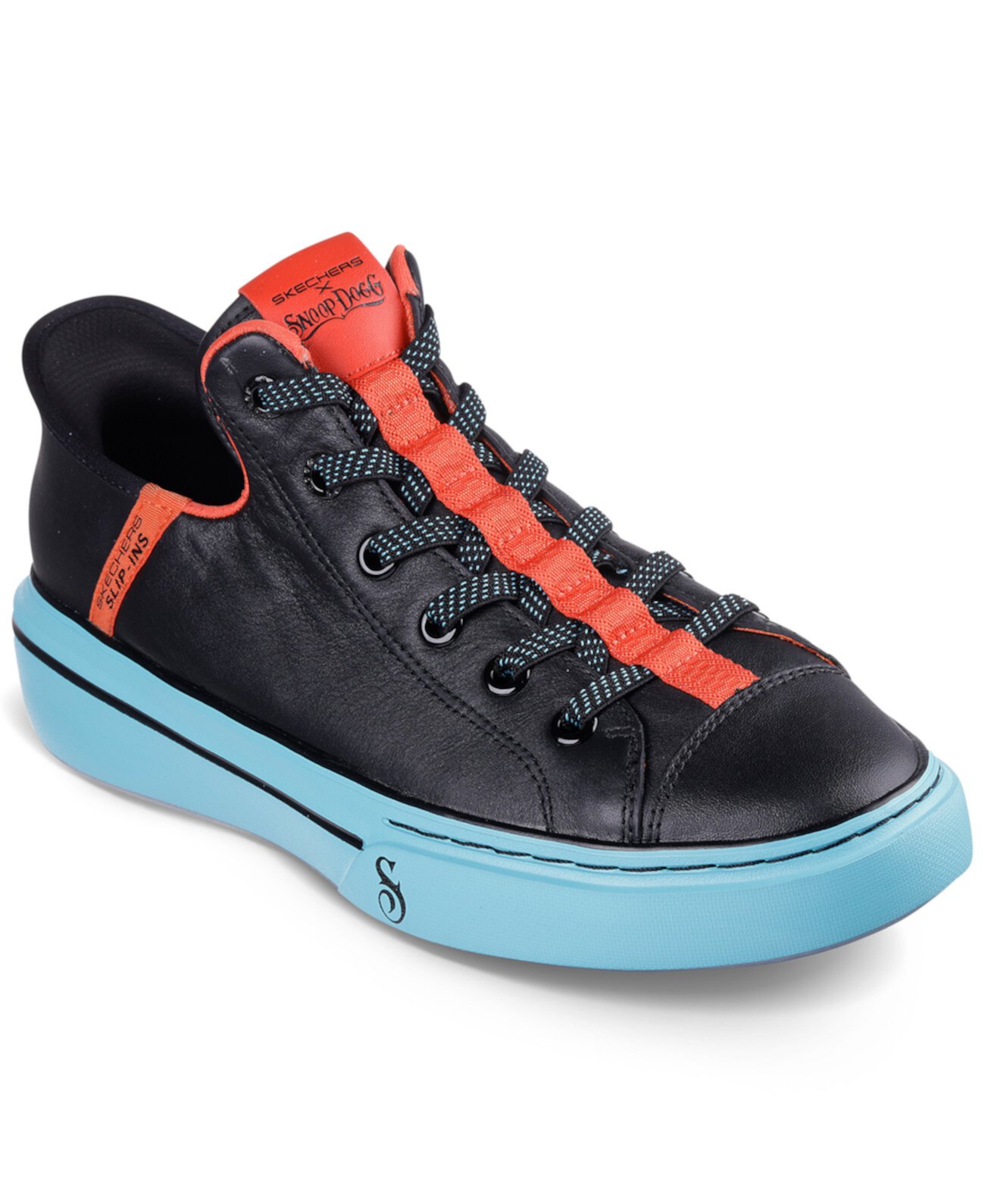 Мужские Повседневные Кроссовки SKECHERS Snoop One Premium Leather Slip-Ins SKECHERS