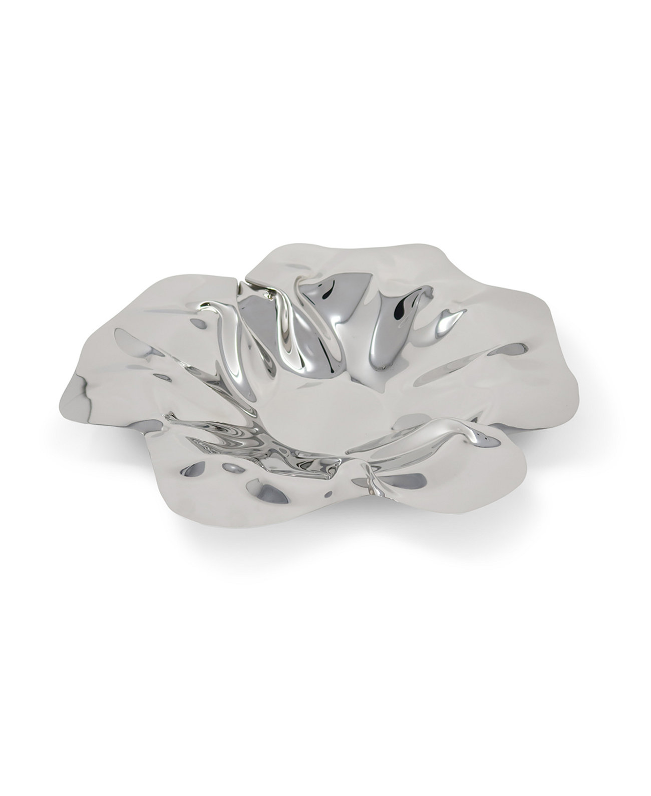 Stainless Steel Crumpled Bowl Classic Touch