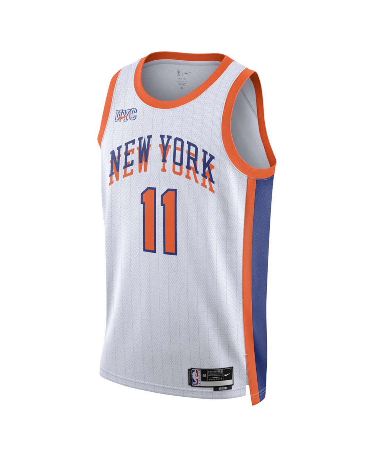 Мужское Джерси Nike Jalen Brunson New York Knicks 2024/25 City Edition Finished Swingman Nike