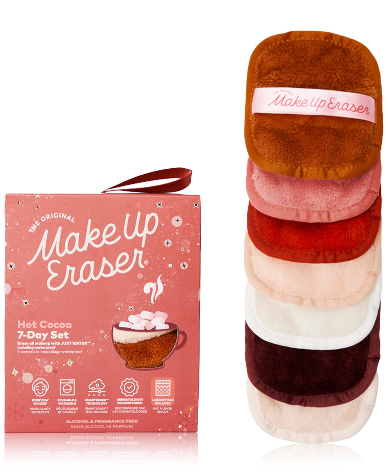 7-Pc. Hot Cococa MakeUp Eraser Set MakeUp Eraser