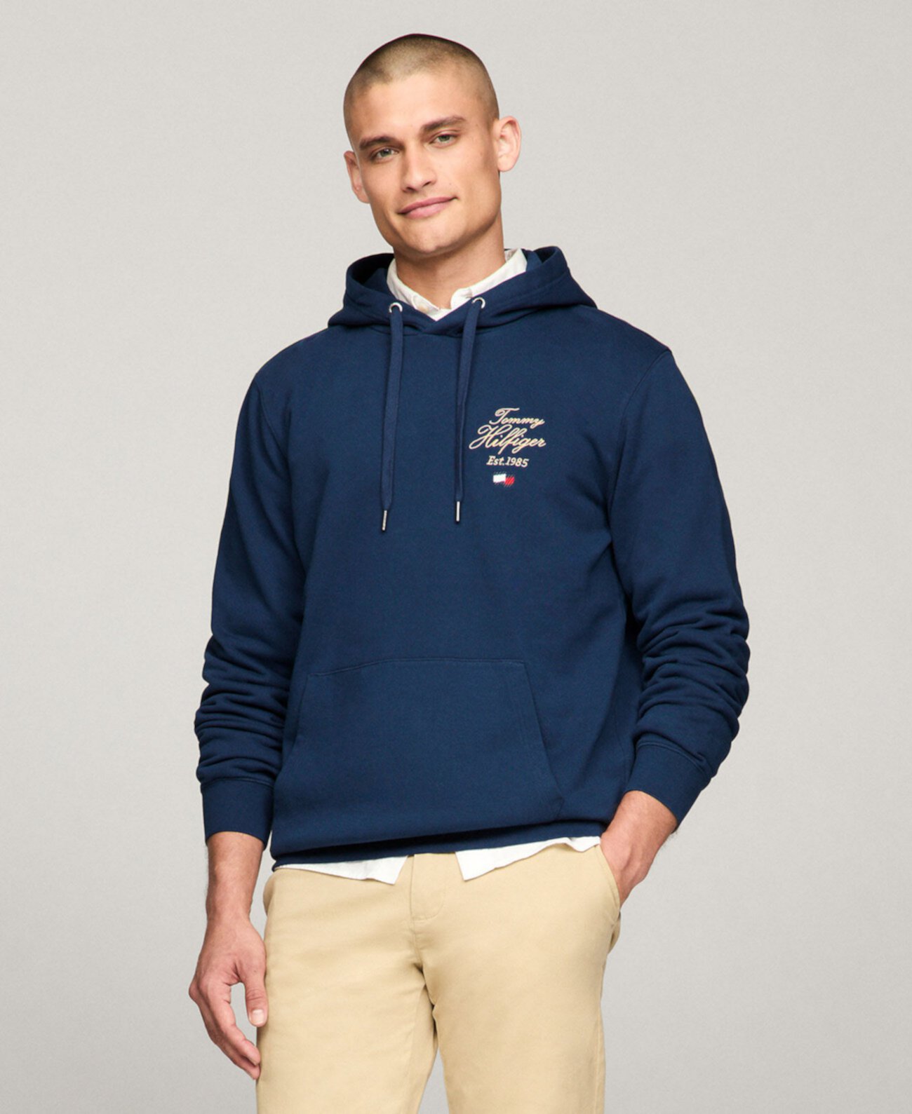 Мужская Толстовка Tommy Hilfiger Script Logo Tommy Hilfiger