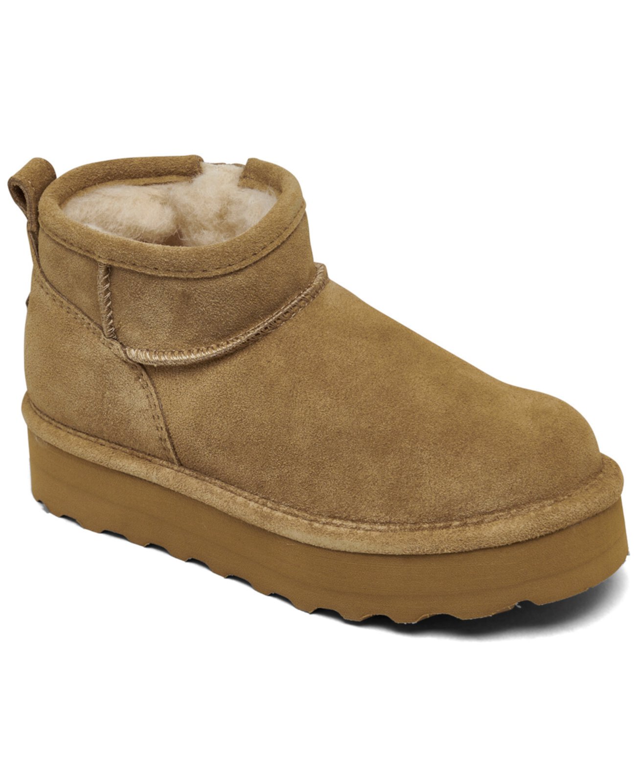 Зимние детские ботинки Bearpaw Retro Shorty на платформе с утеплителем Bearpaw