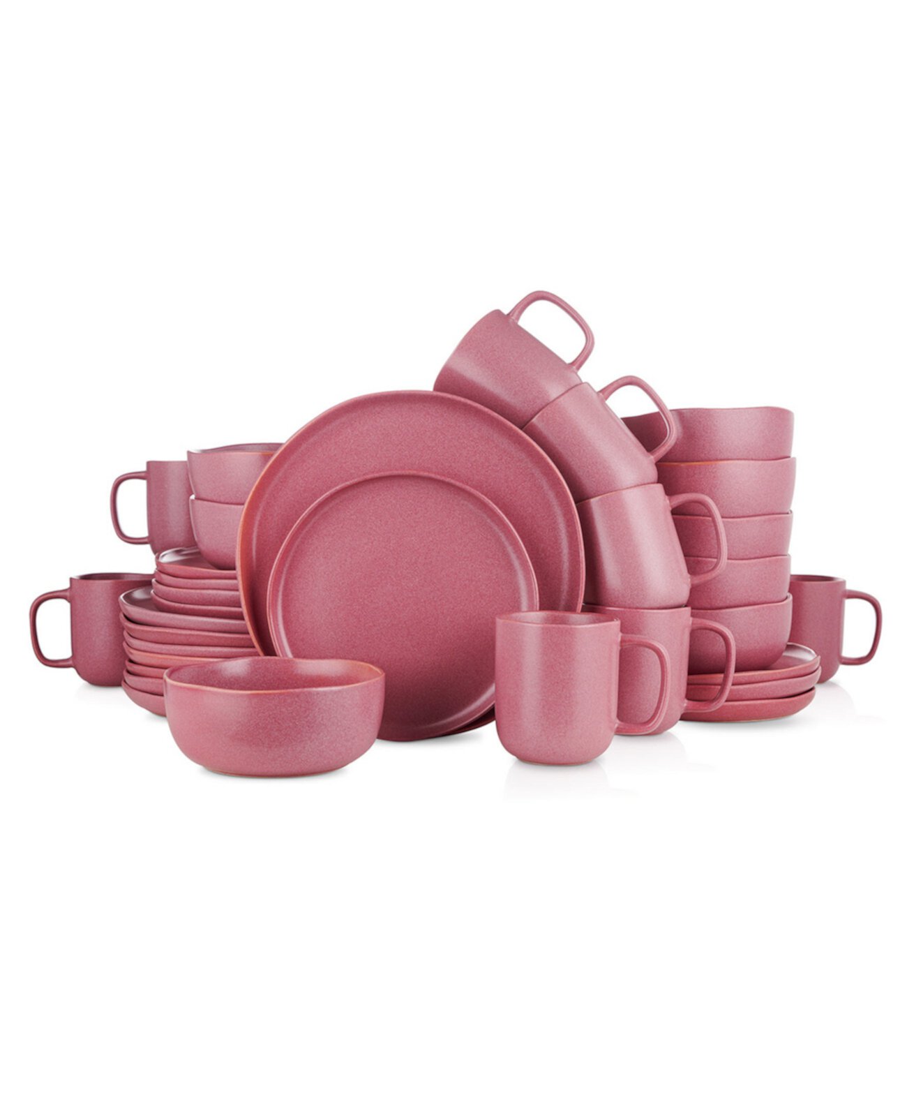 Tom 32 Pc. Dinnerware Set, Service for 8 Stone Lain