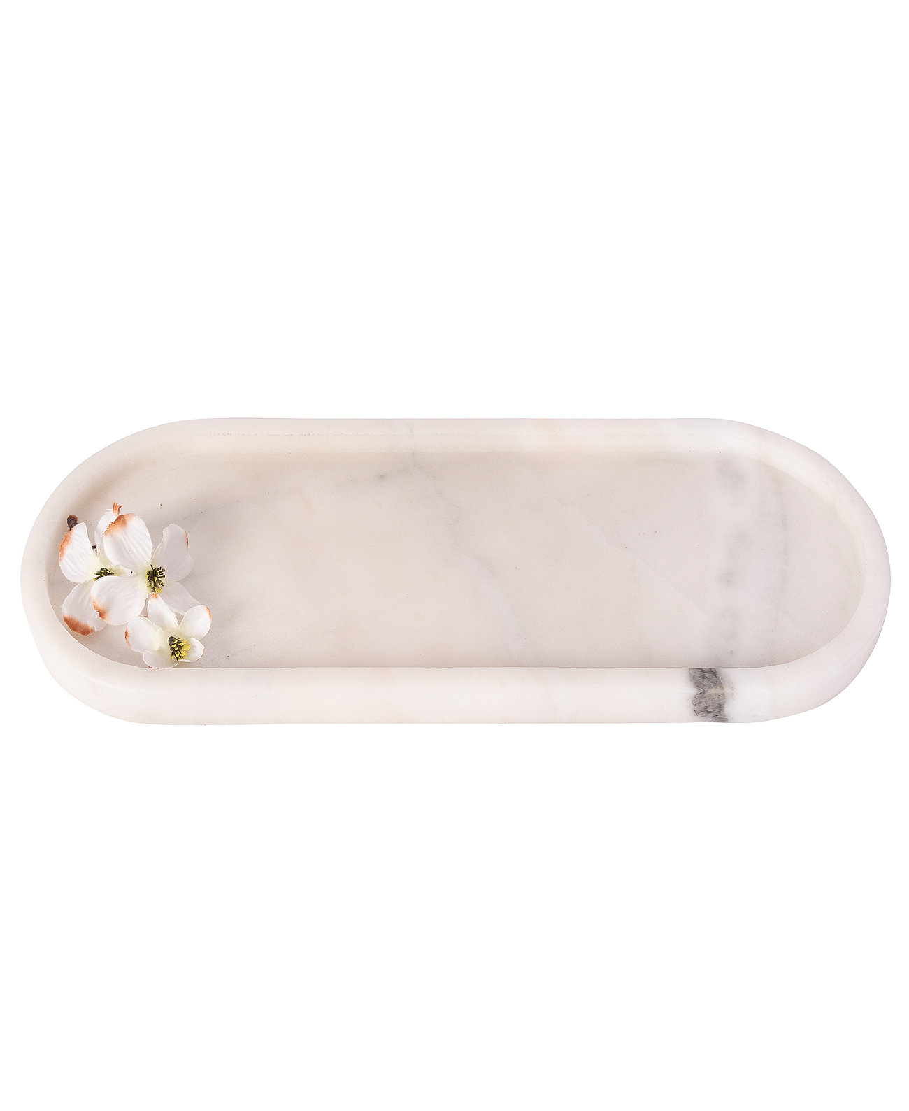 Marble Runway Tray, 16" x 6" x 0.3" Artifacts Trading Company