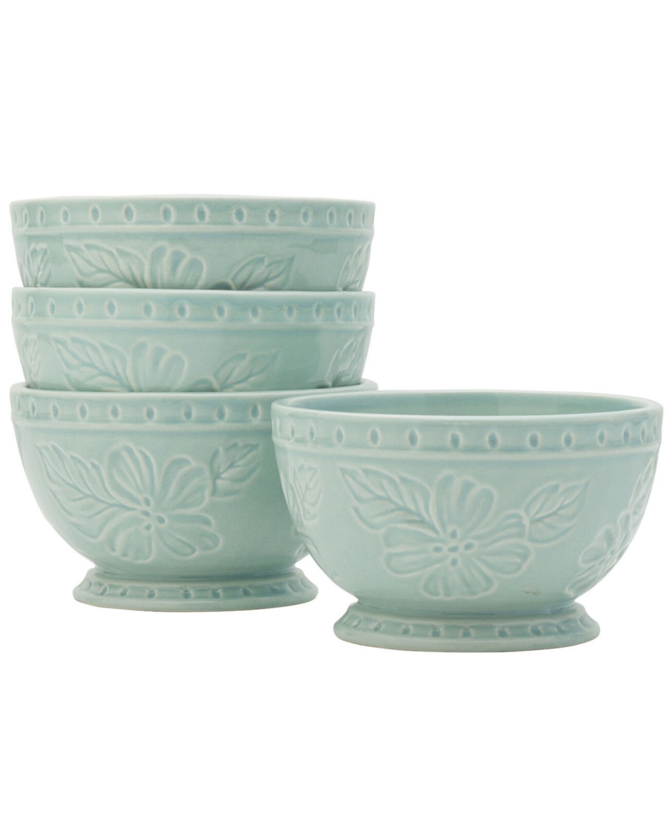 English Garden Cereal Bowls, Set of 4 Fitz & Floyd