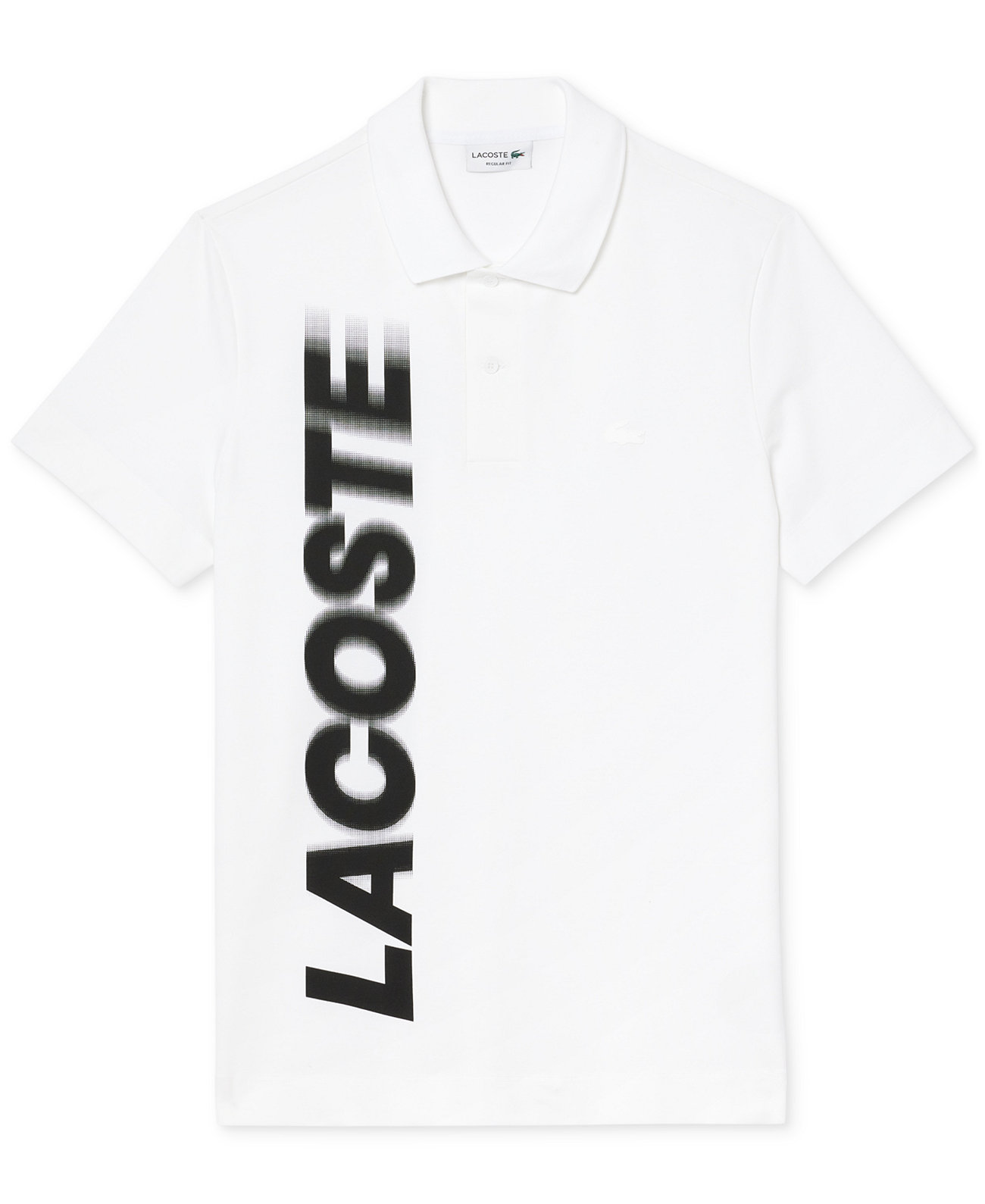 Мужское поло Lacoste с логотипом, обычная посадка, короткий рукав Lacoste