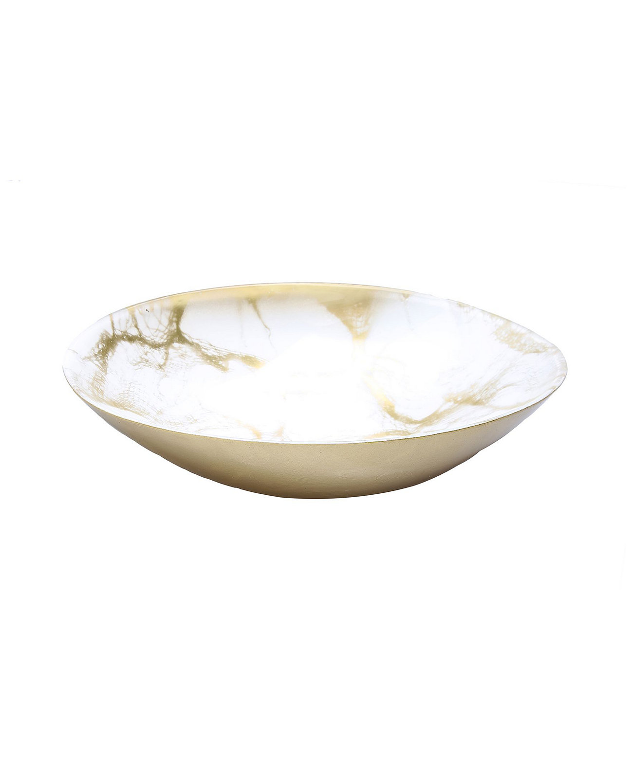 Marbleized Oval Bowls, Set of 4 Classic Touch