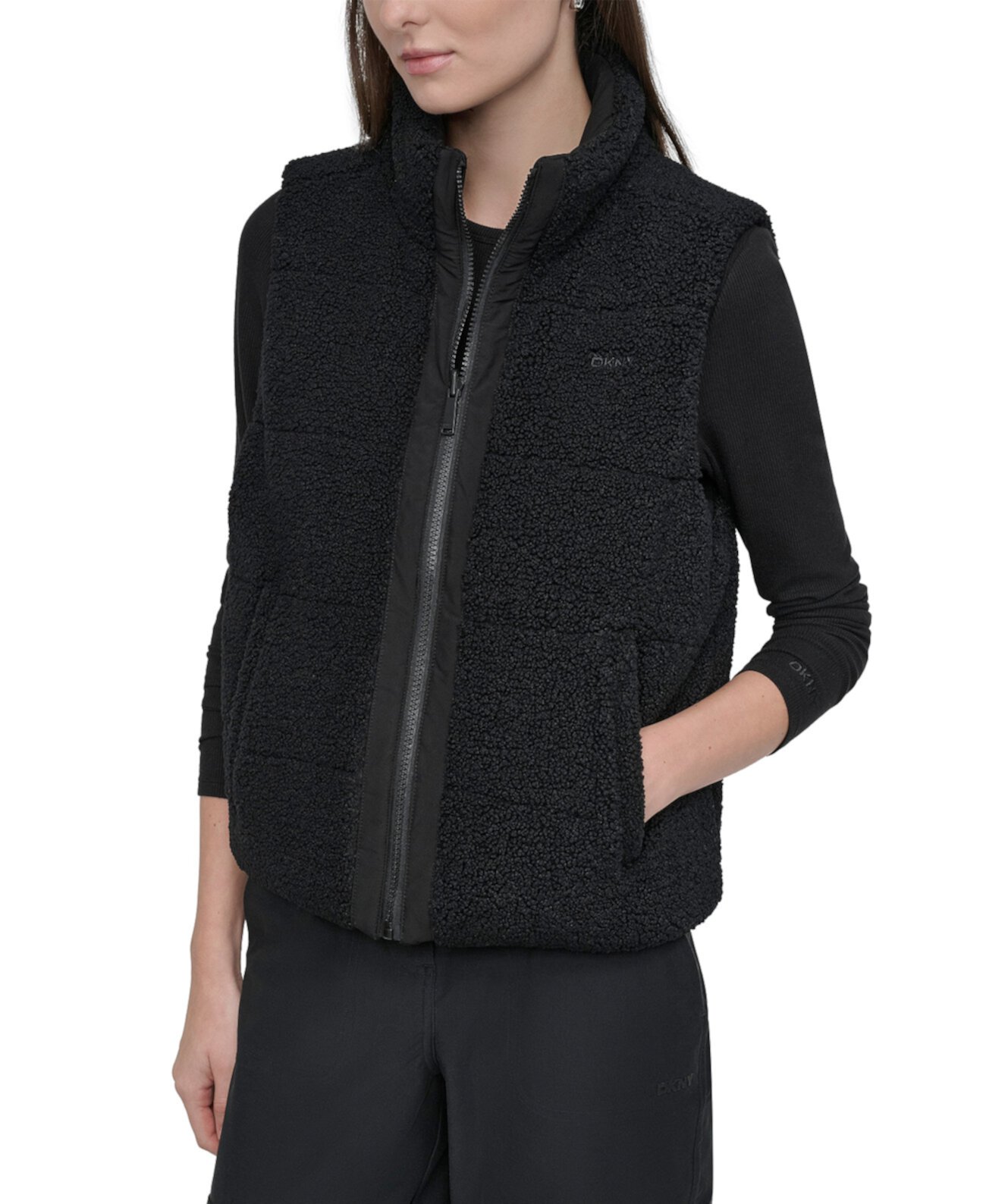 Женская Ветровка DKNY Sport Reversible Sherpa Vest DKNY