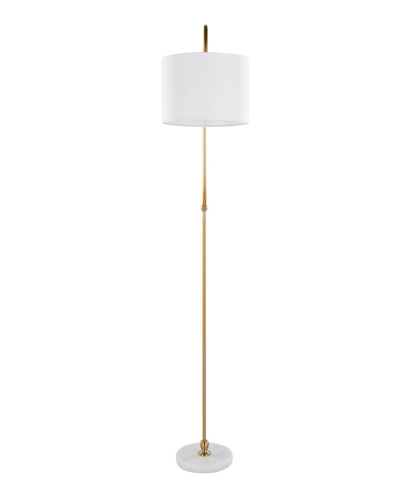 Leslie 63" Art Deco Standard Floor Lamp Lumisource