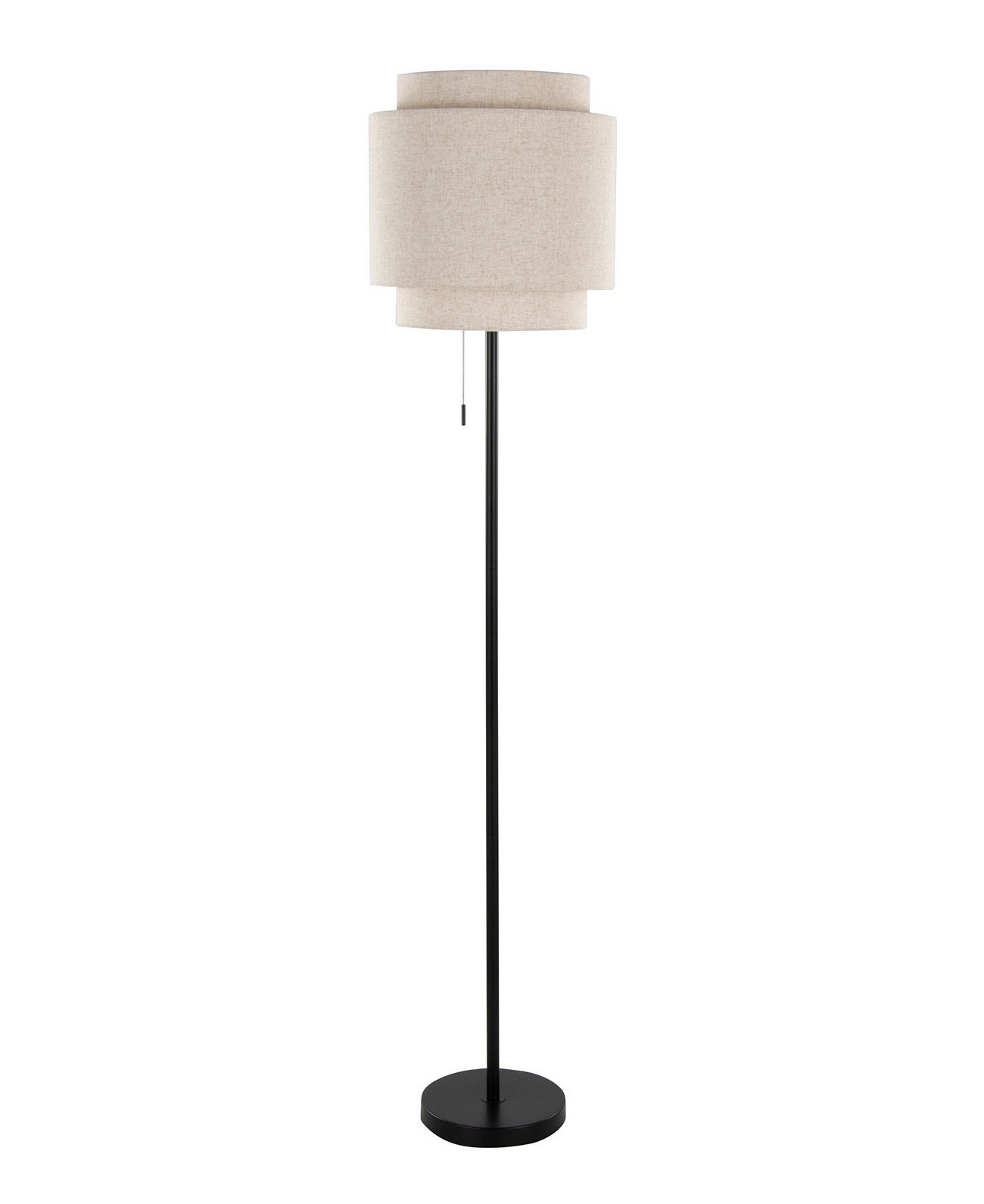 Tier 64" Contemporary Standard Floor Lamp Lumisource