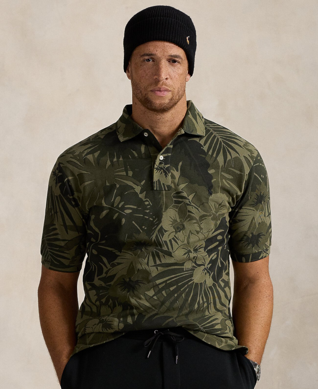 Мужская Поло рубашка Polo Ralph Lauren Palm-Camo Polo Ralph Lauren