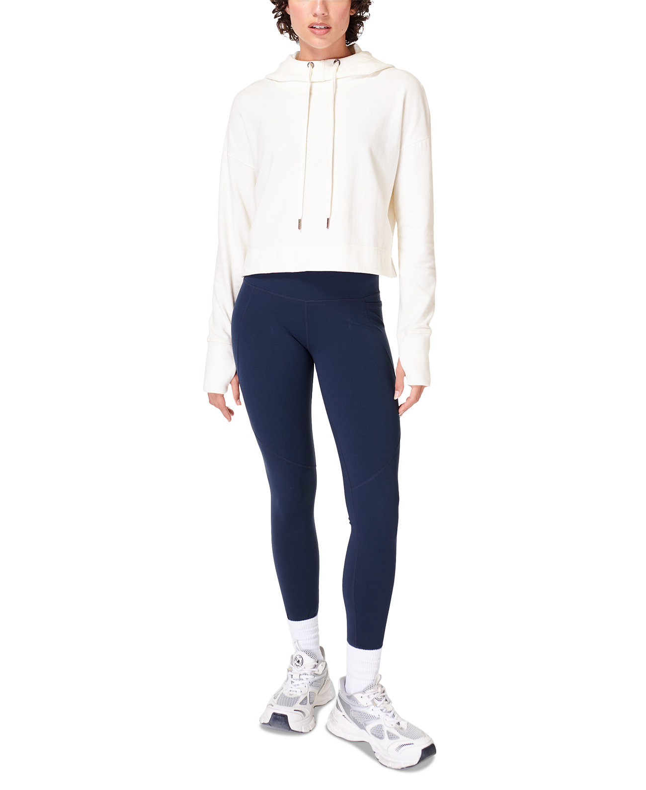 Женская Ветровка и легкая куртка Sweaty Betty Escape Luxe Fleece Cropped Hoodie Sweaty Betty