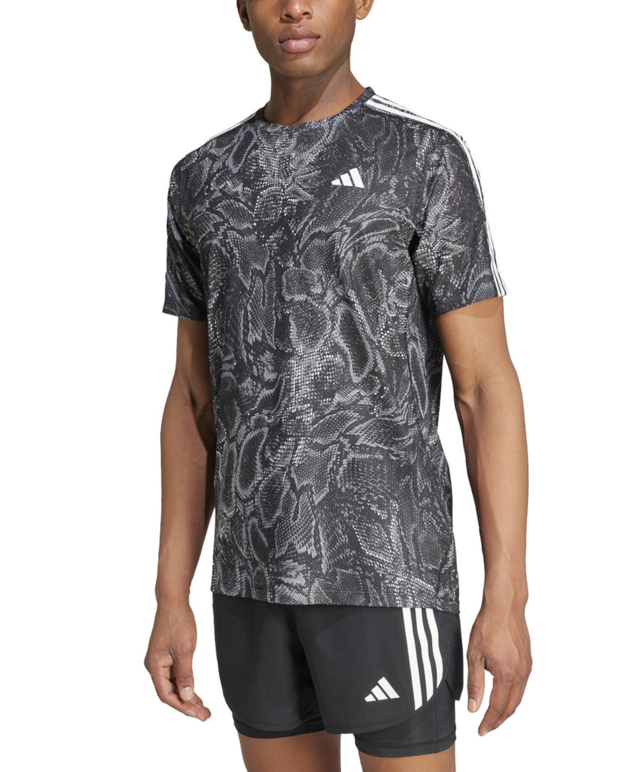 Мужская Футболка Adidas Train Essentials Camo Logo Adidas