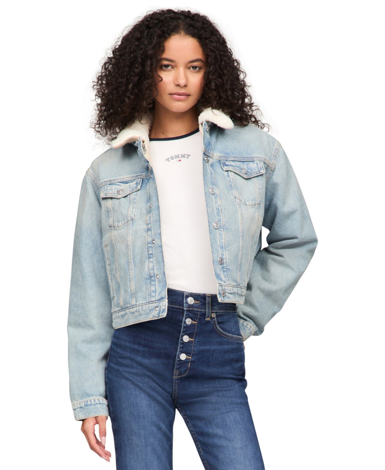 Женский Пуховик Tommy Jeans Izzie 3-в-1 Tommy Jeans