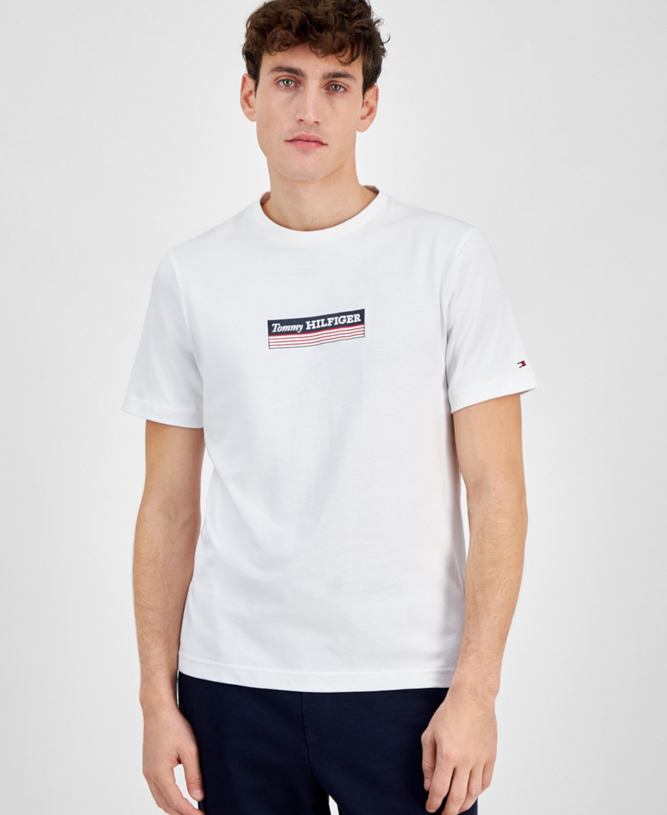 Мужская Футболка Tommy Hilfiger Box Logo Tommy Hilfiger