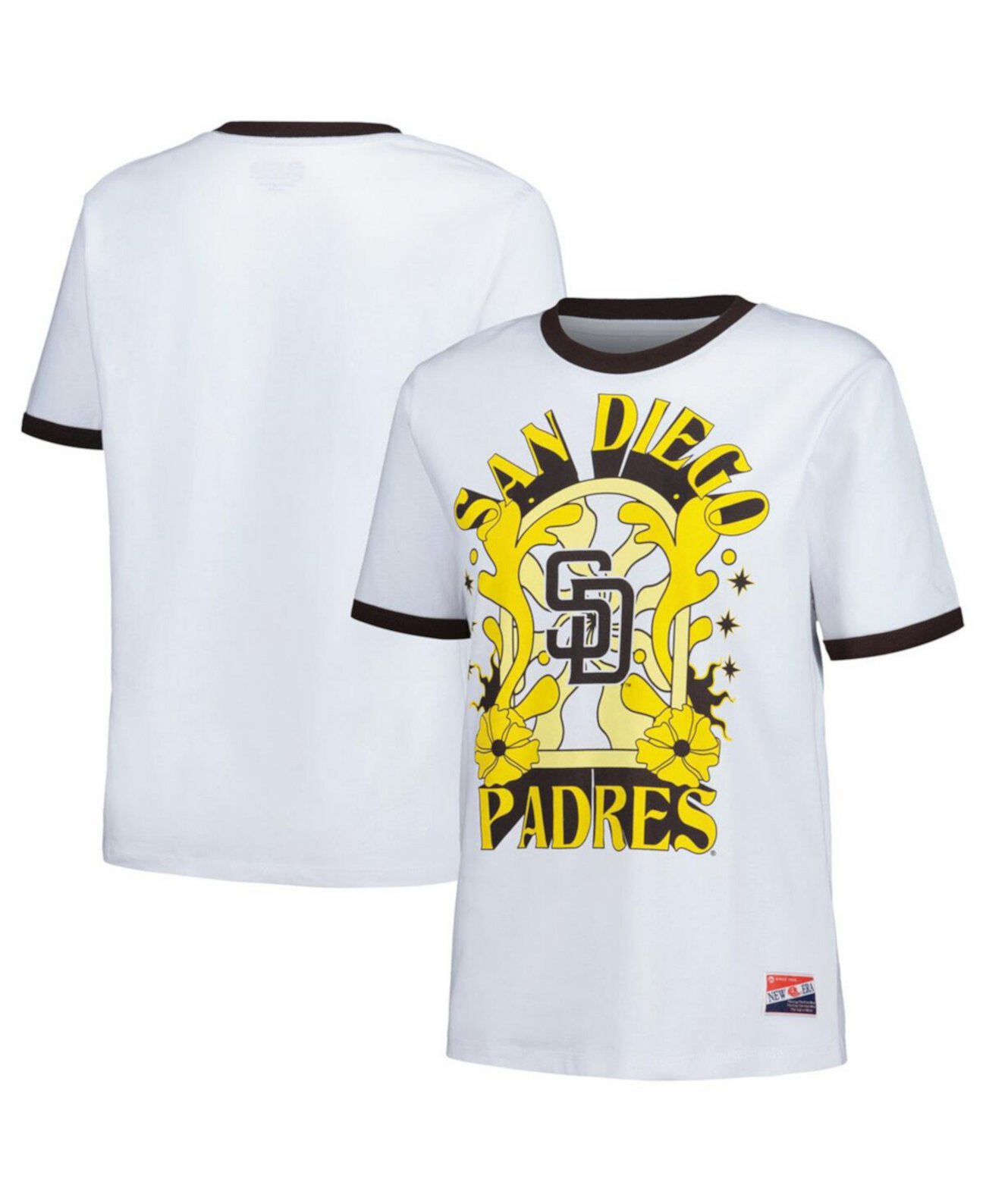 Женская Джерси New Era Oversized Ringer T-Shirt San Diego Padres New Era