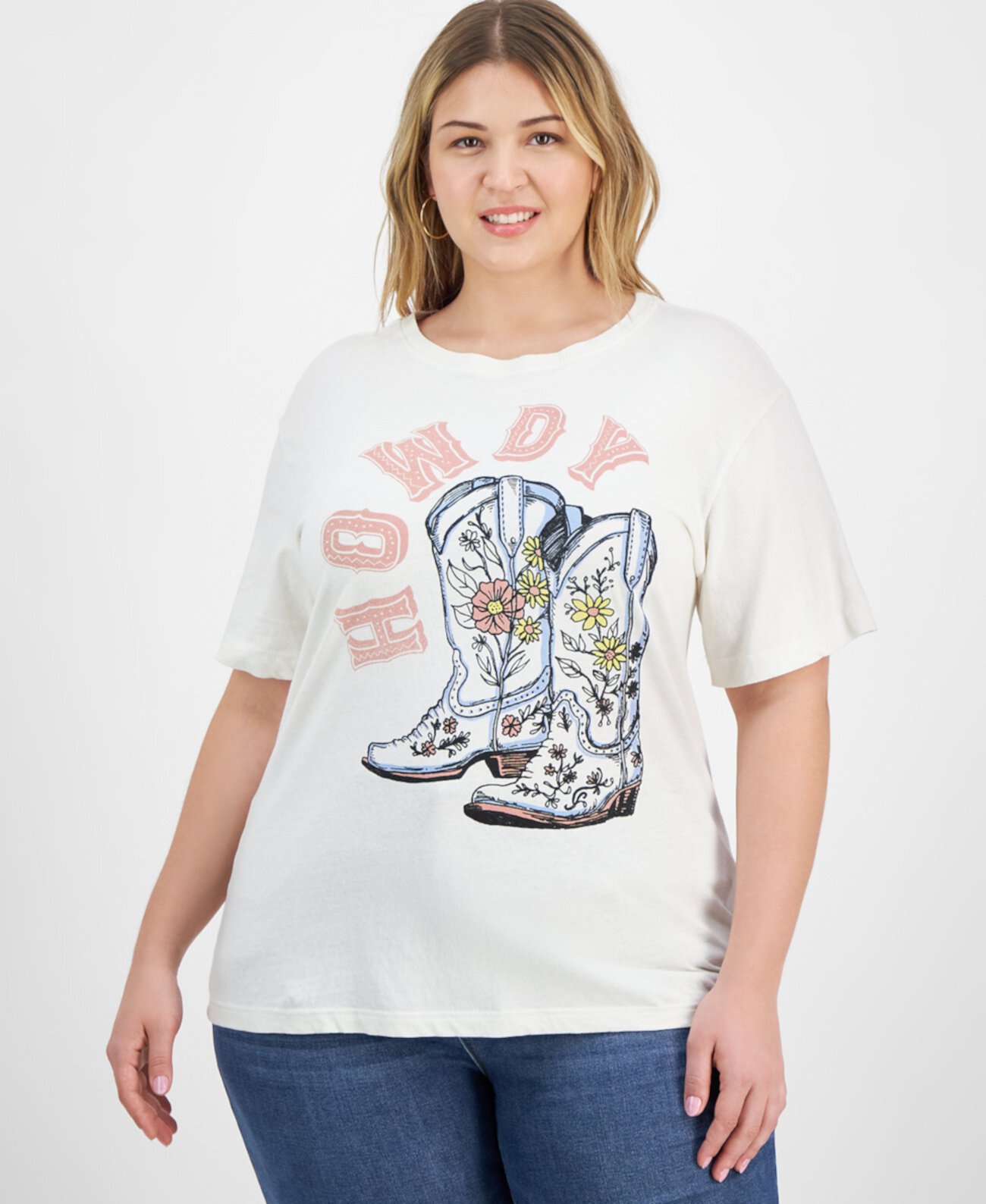 Женская Футболка Rebellious One Howdy Plus Size Rebellious One