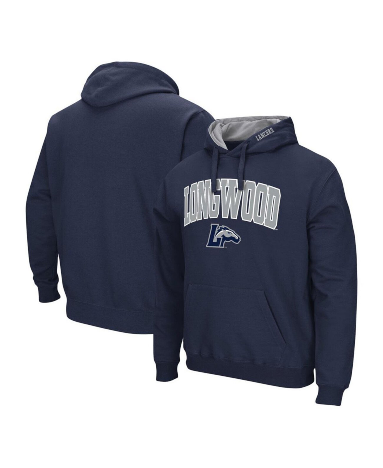 Мужское Худи Colosseum Navy Longwood Lancers Isle Colosseum