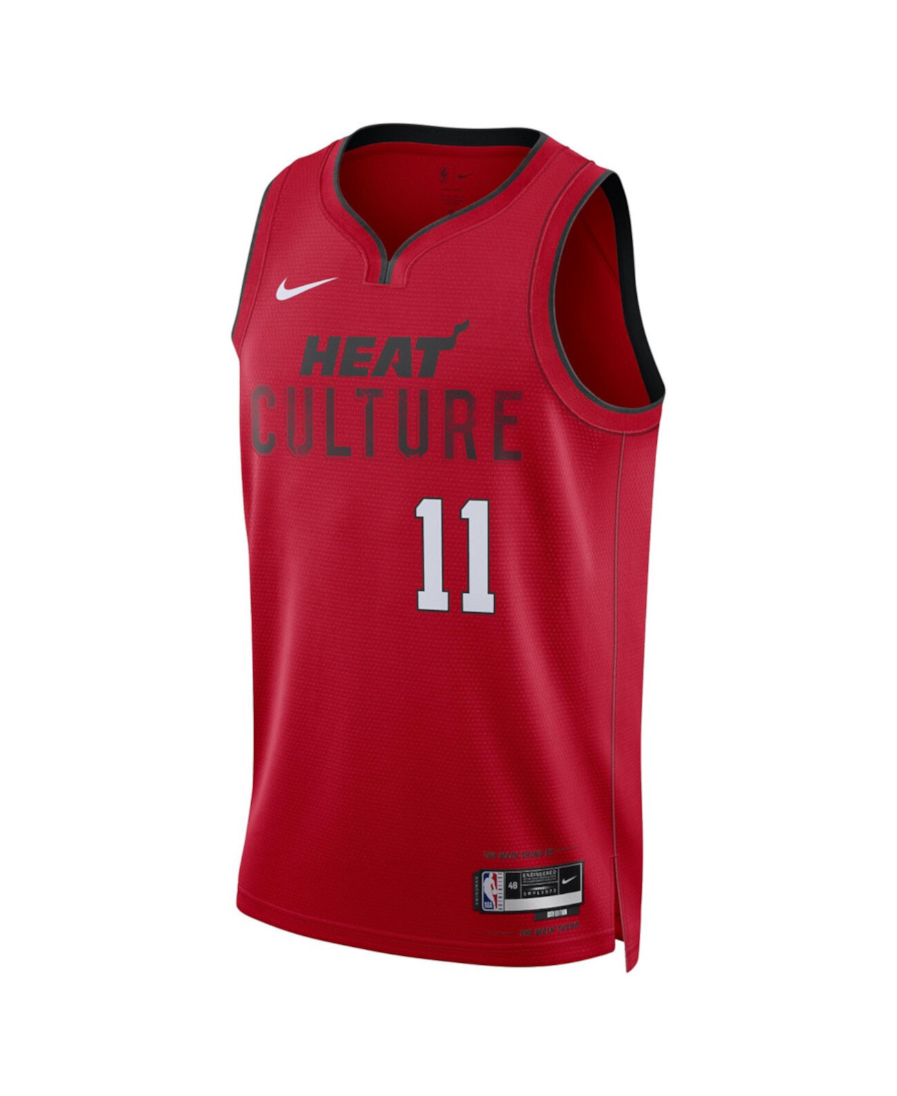 Мужская и Женская Джерси Nike Jaime Jaquez Jr. Miami Heat 2024/25 City Edition Finished Swingman Nike