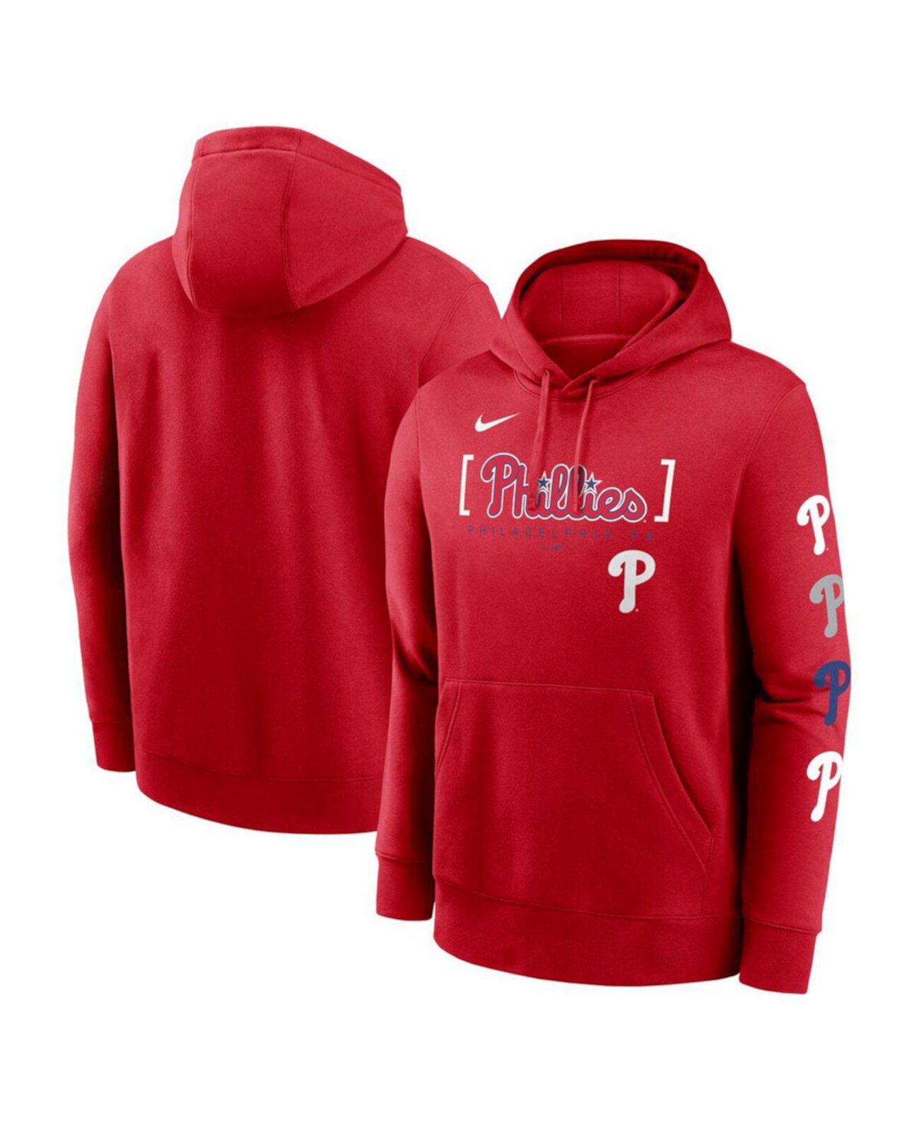 Мужское Худи Nike Philadelphia Phillies Club Stack Nike