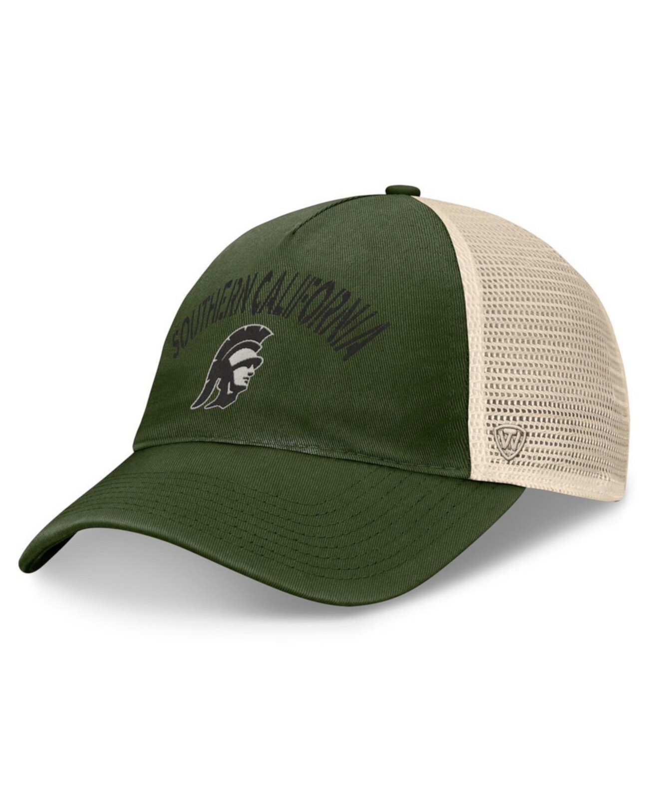 Регулируемая темно-зеленая кепка-бейсболка OHT Military Appreciation Glory Trucker USC Trojans Top of the World