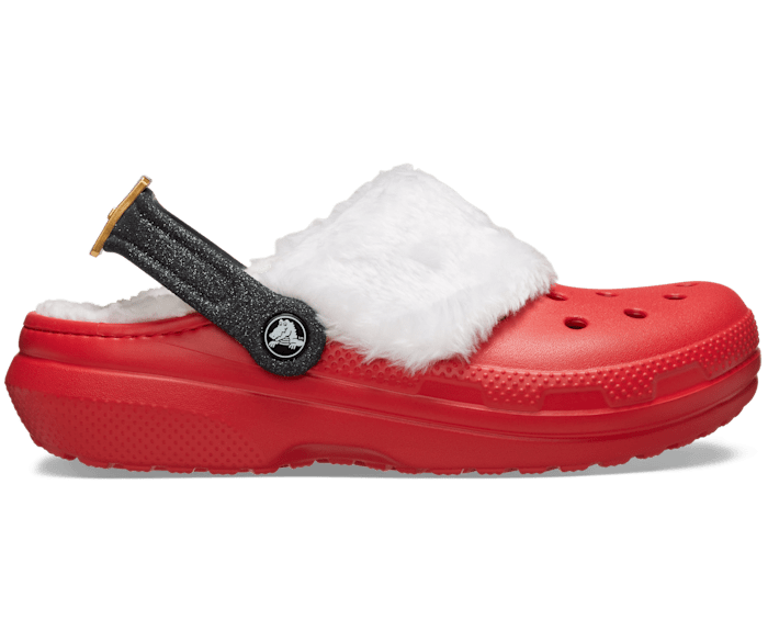 Унисекс Кроксы Classic Lined Santa Clog Crocs