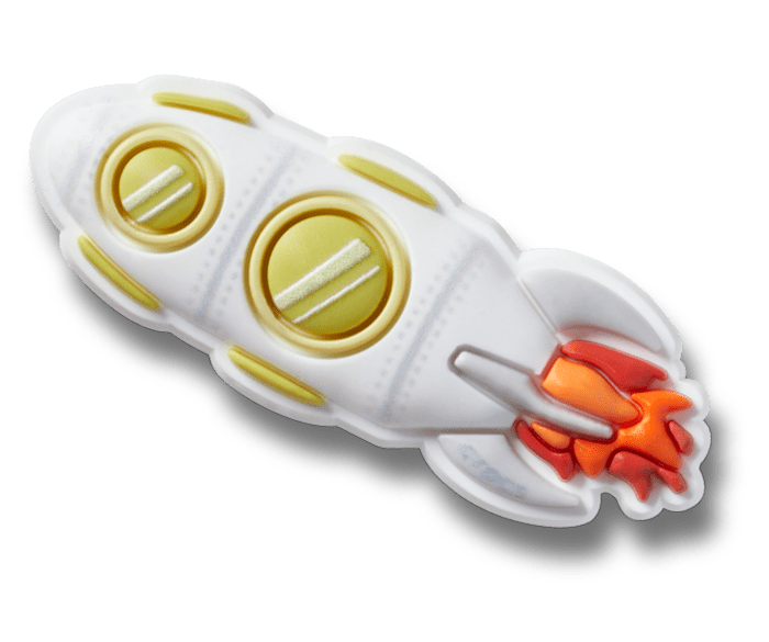 Унисекс Джиббитсы Crocs Space Rocketship Crocs