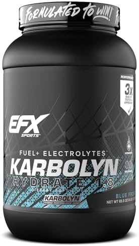 Karbolyn Hydrate | Порошок углеводов + Электролиты | Без сахара | 66 порций EFX Sports