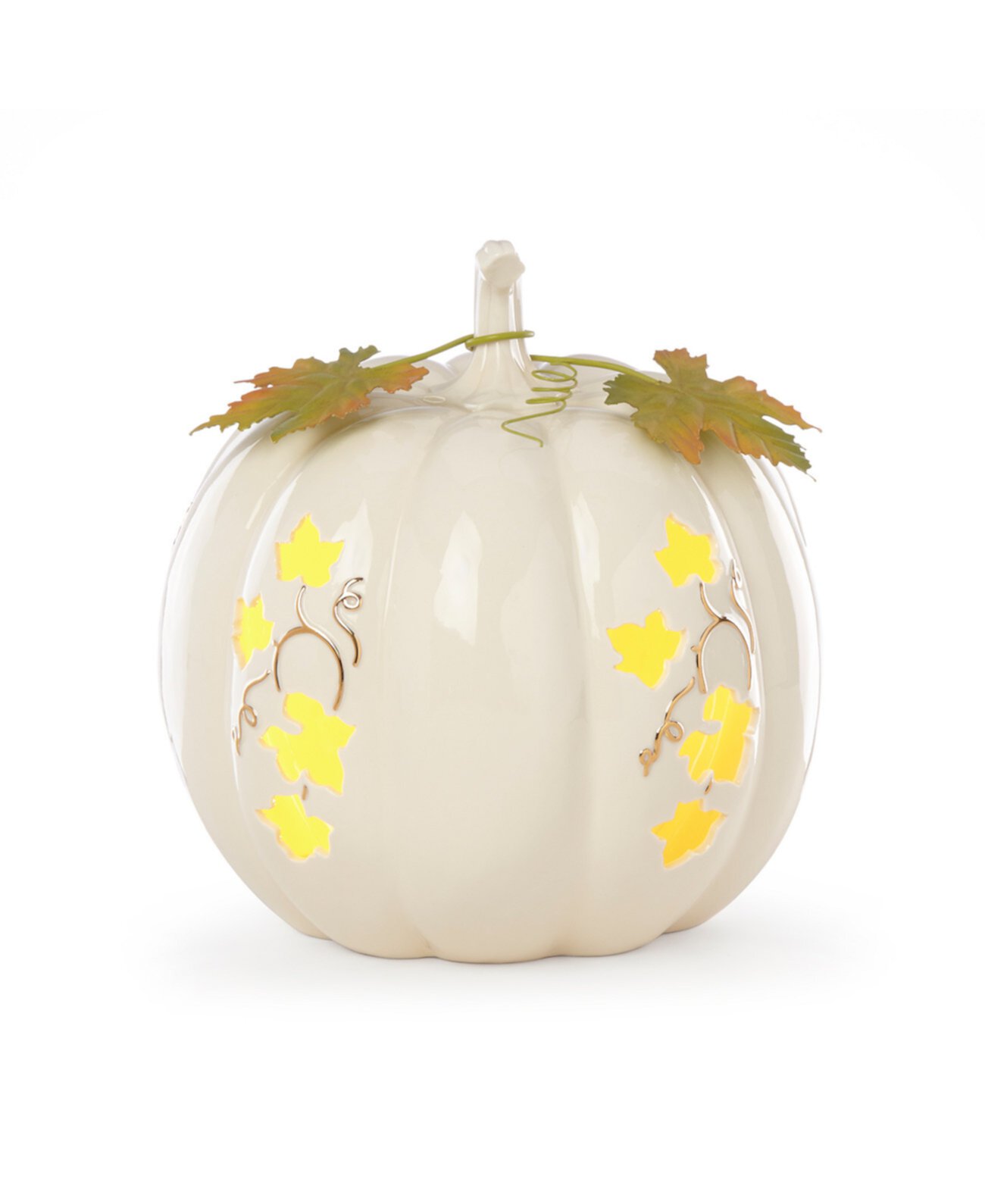 Lighted Pumpkin Medium Centerpiece Lenox