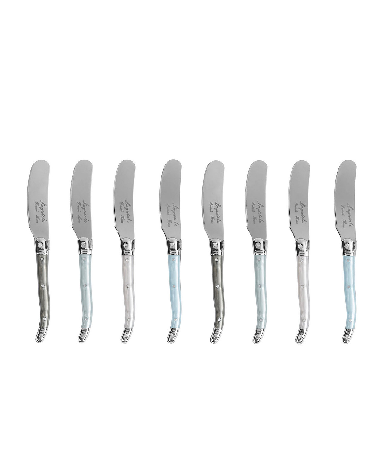 Laguiole 8-Piece Spreader Set with Handles French Home