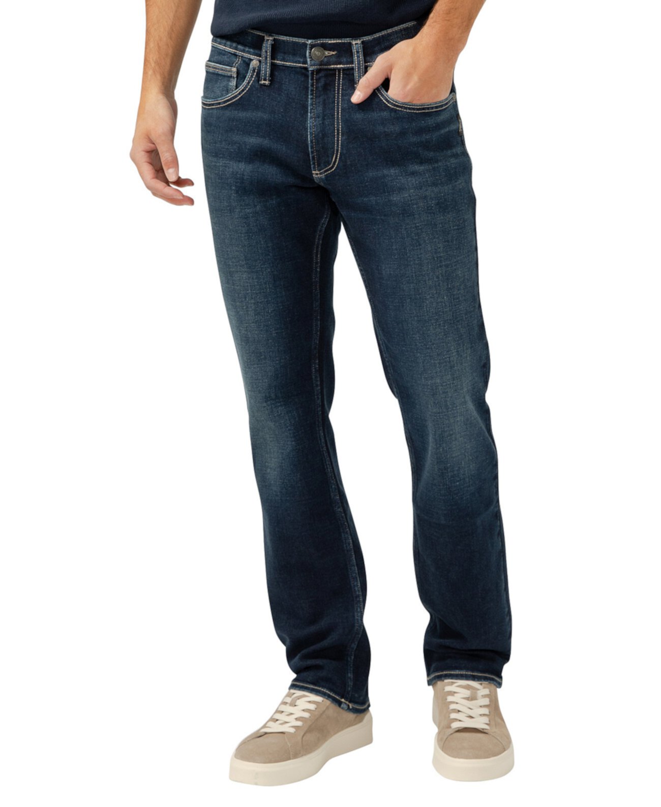 Мужские Прямые Джинсы Silver Jeans Co. Allan Slim Fit Silver Jeans Co.