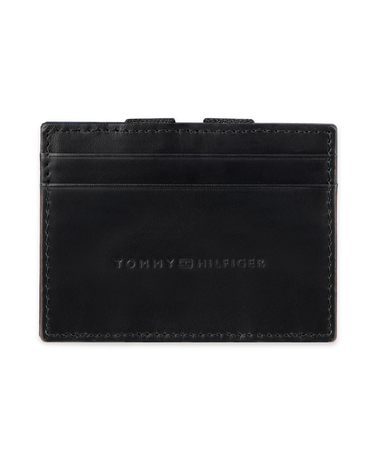 Men's RFID Compact Magic Card Case Wallet Tommy Hilfiger