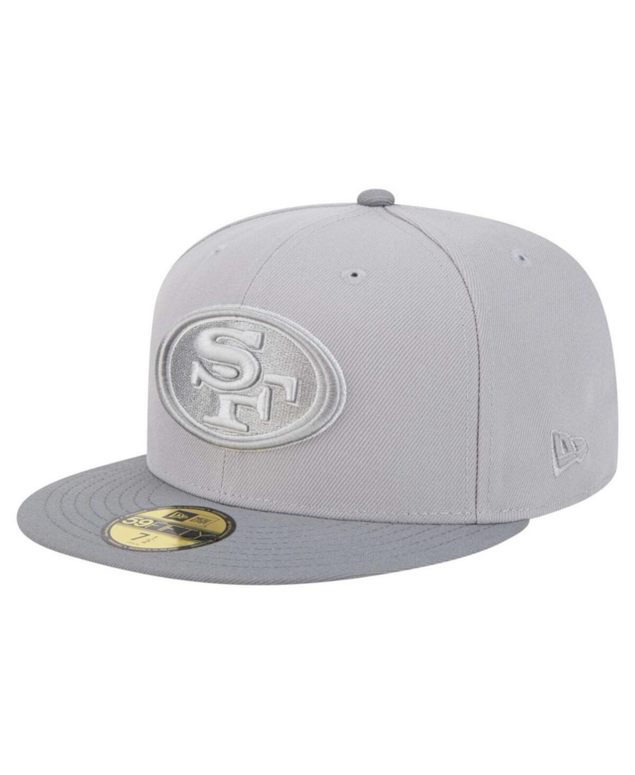 Бейсболка New Era Iron Cloud 59FIFTY серо-гряная New Era