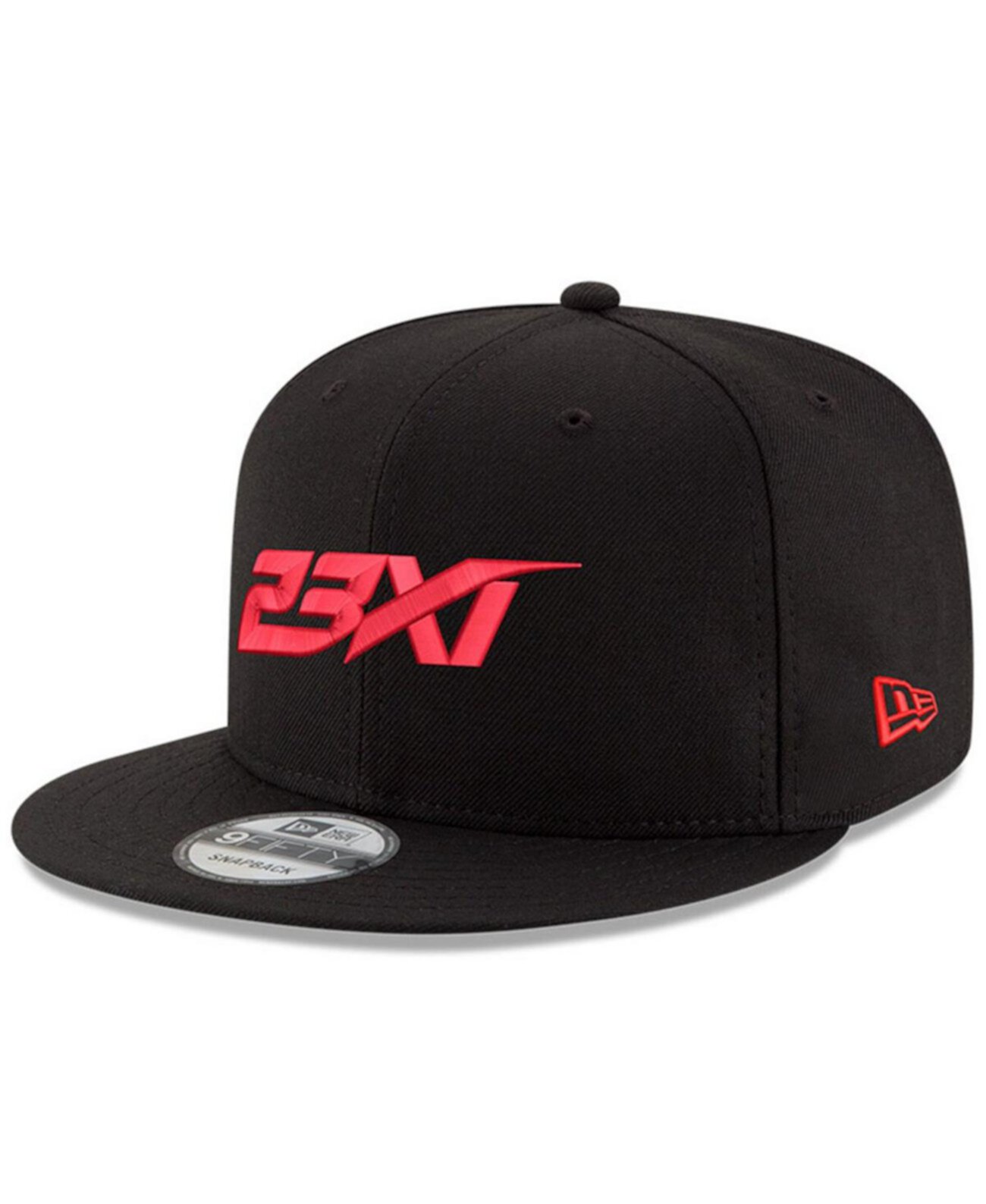 Бейсболка New Era Men's Black 23XI Racing New Logo 9FIFTY Snapback Hat New Era