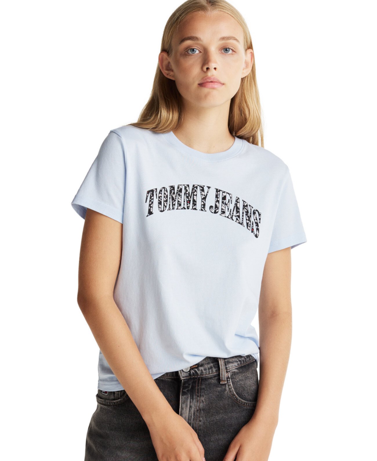 Женская Футболка Tommy Jeans с Цветочным Принтом Tommy Jeans