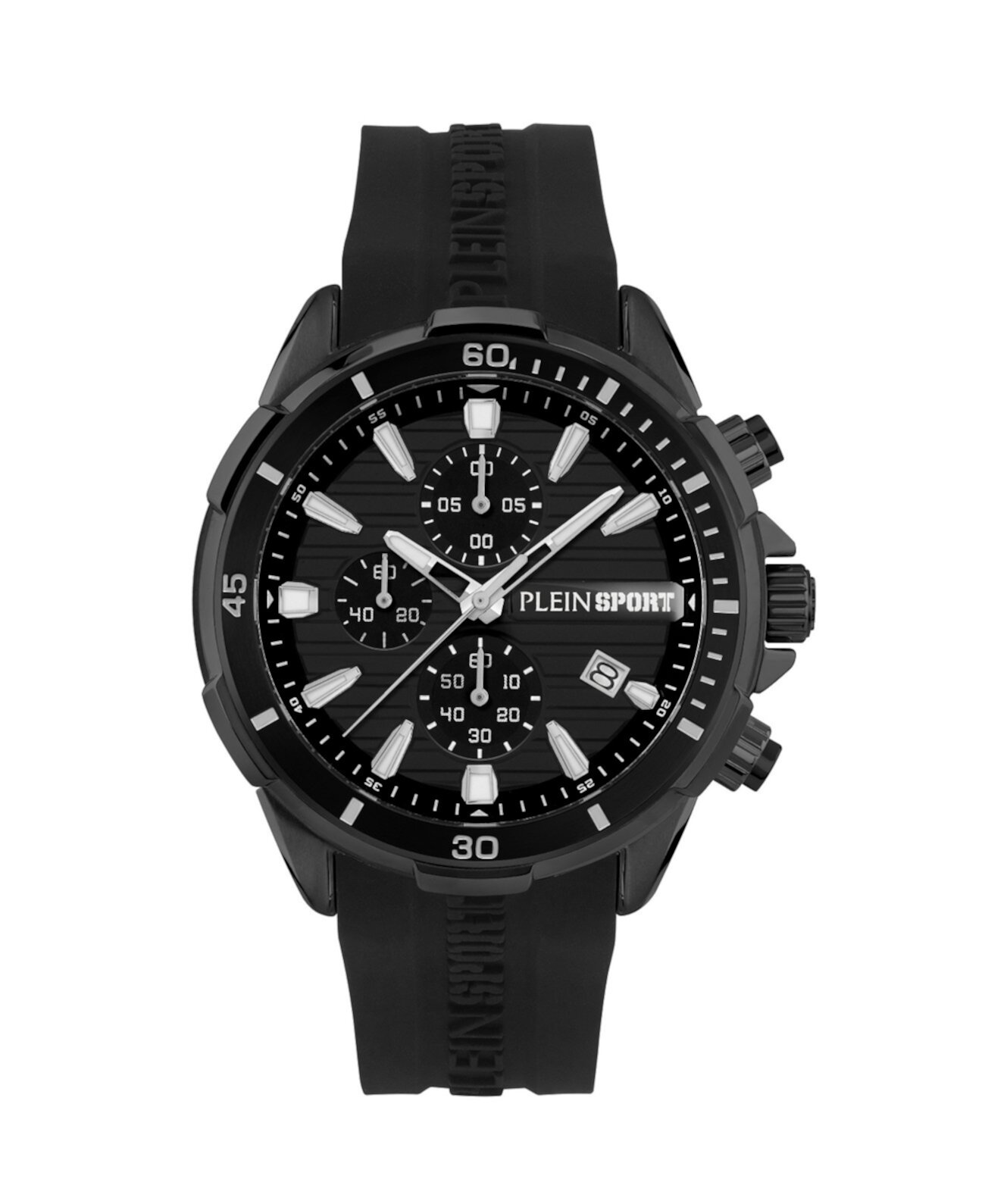 Кварцевые часы Plein Sport Men's Impact Chronograph Date Quartz 46mm Plein Sport