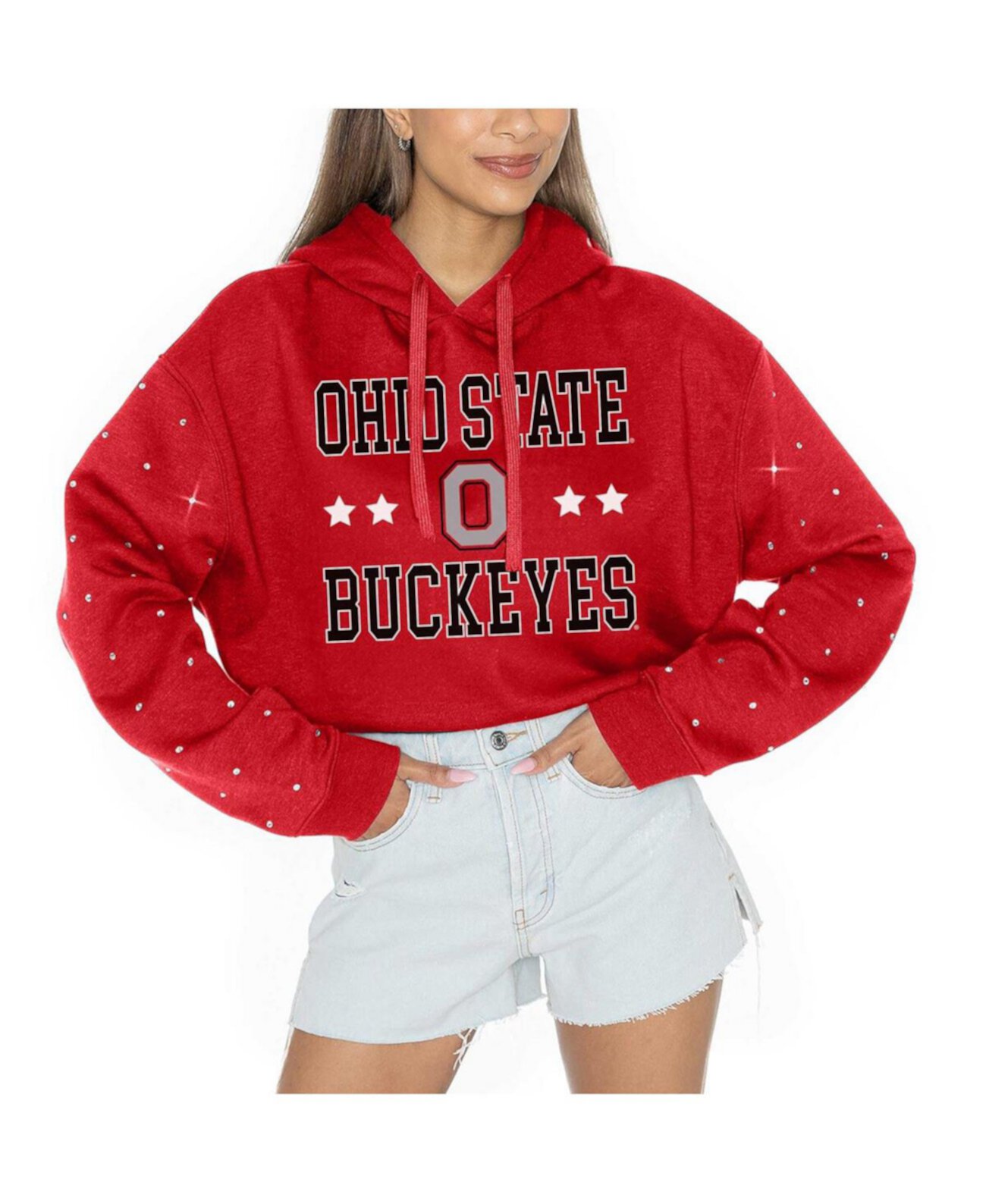 Женская Толстовка Gameday Couture Ohio State Buckeyes Can't Lose Rhinestone Gameday Couture