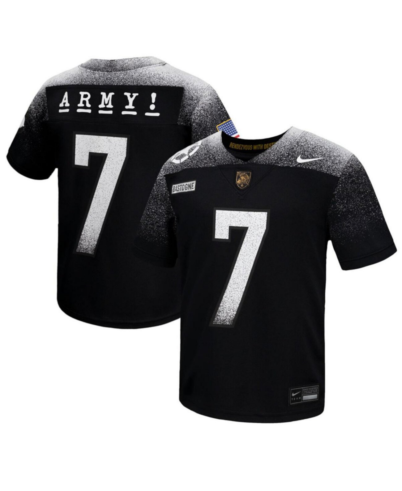 Детское Джерси Nike Black Army Black Knights 2024 Rivalry Collection Alternate Replica Nike