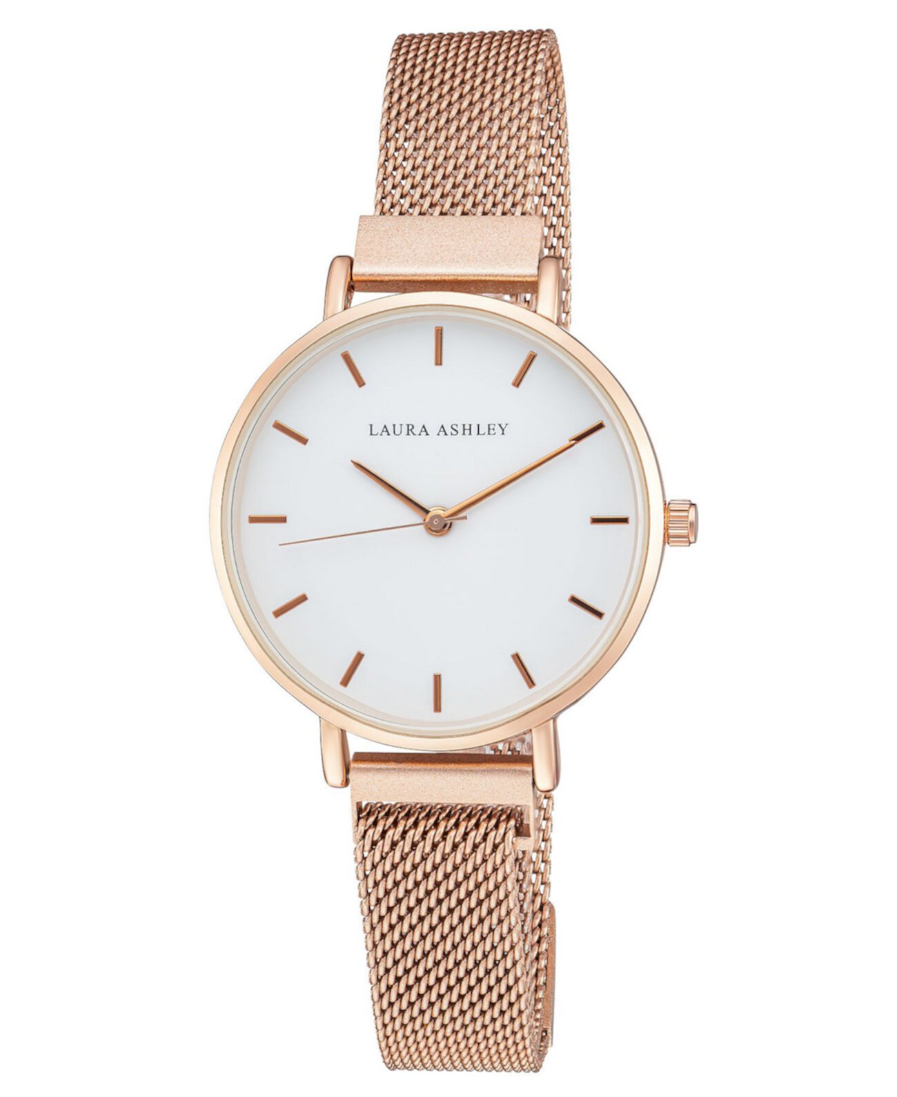 Механические часы Laura Ashley Rose Gold-Tone Alloy Sleek Magnet 33mm Laura Ashley