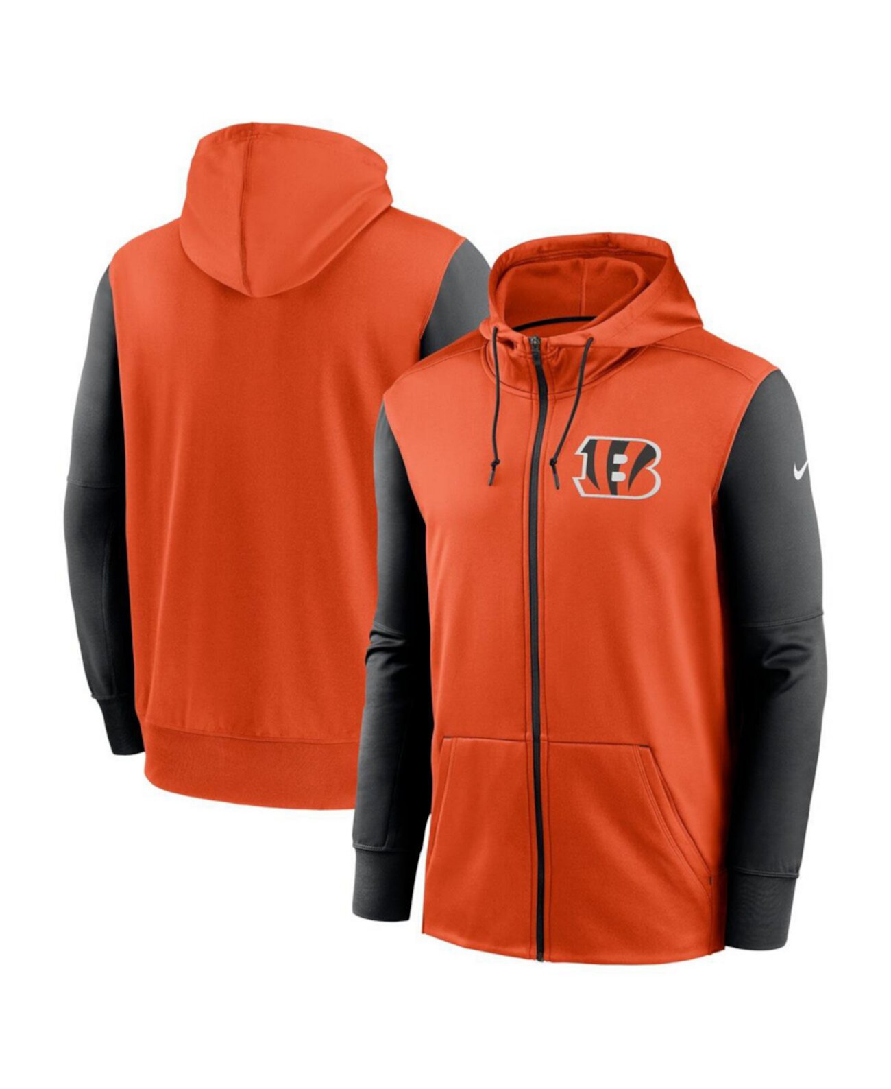 Мужская Худи Nike Cincinnati Bengals Performance Full-Zip Nike