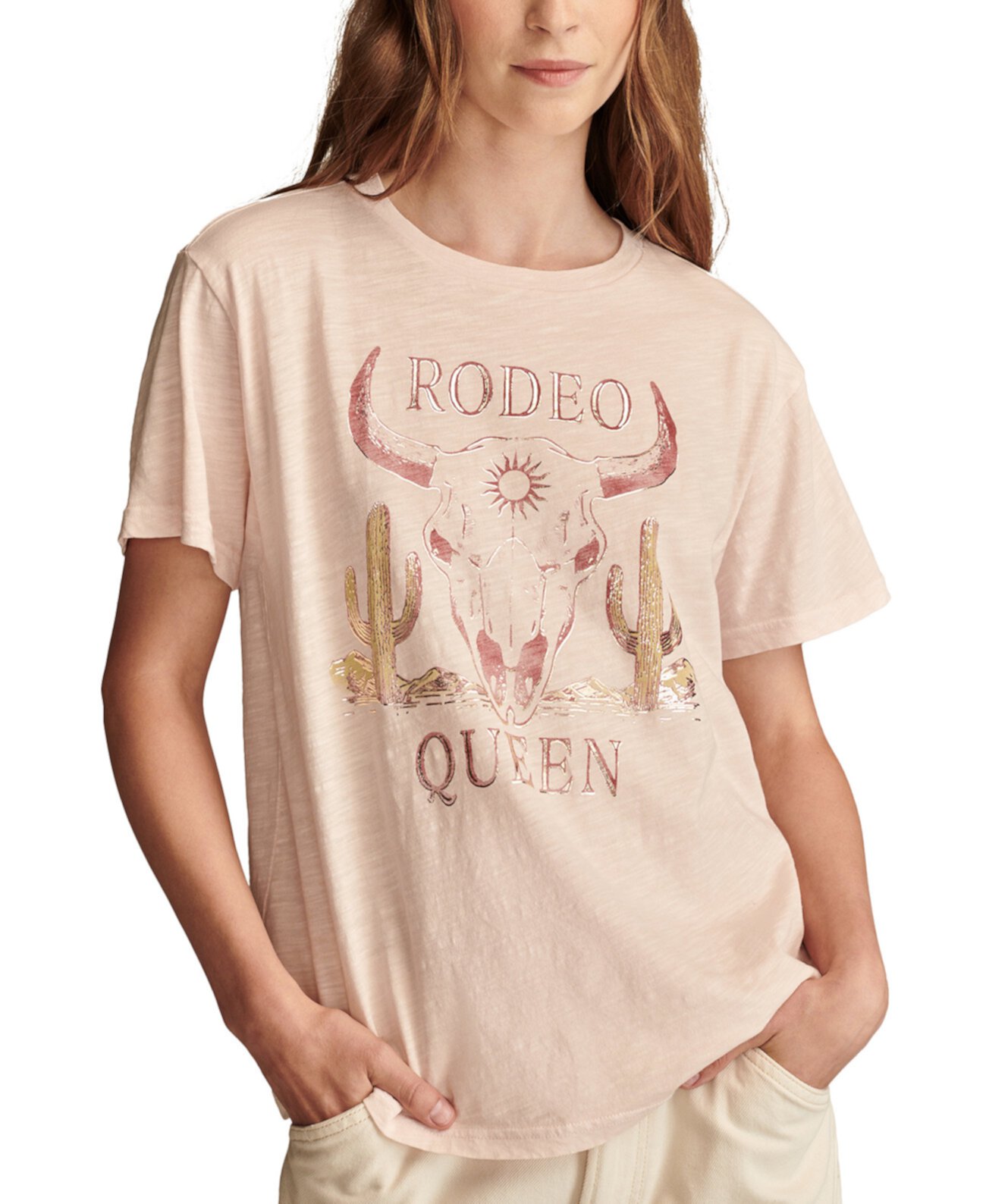 Женская Футболка Lucky Brand Rodeo Queen Lucky Brand